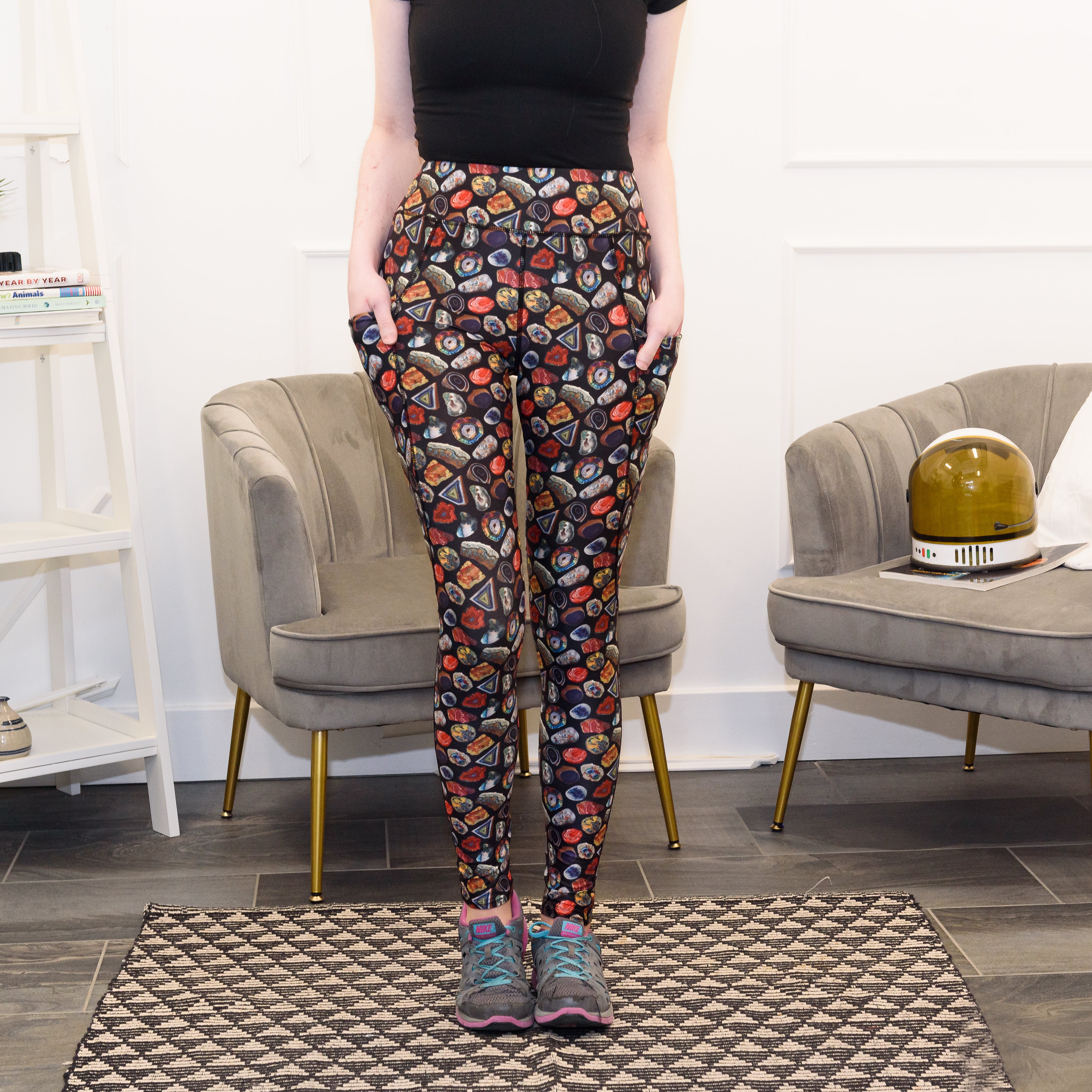 Agate Adults Leggings with Pockets