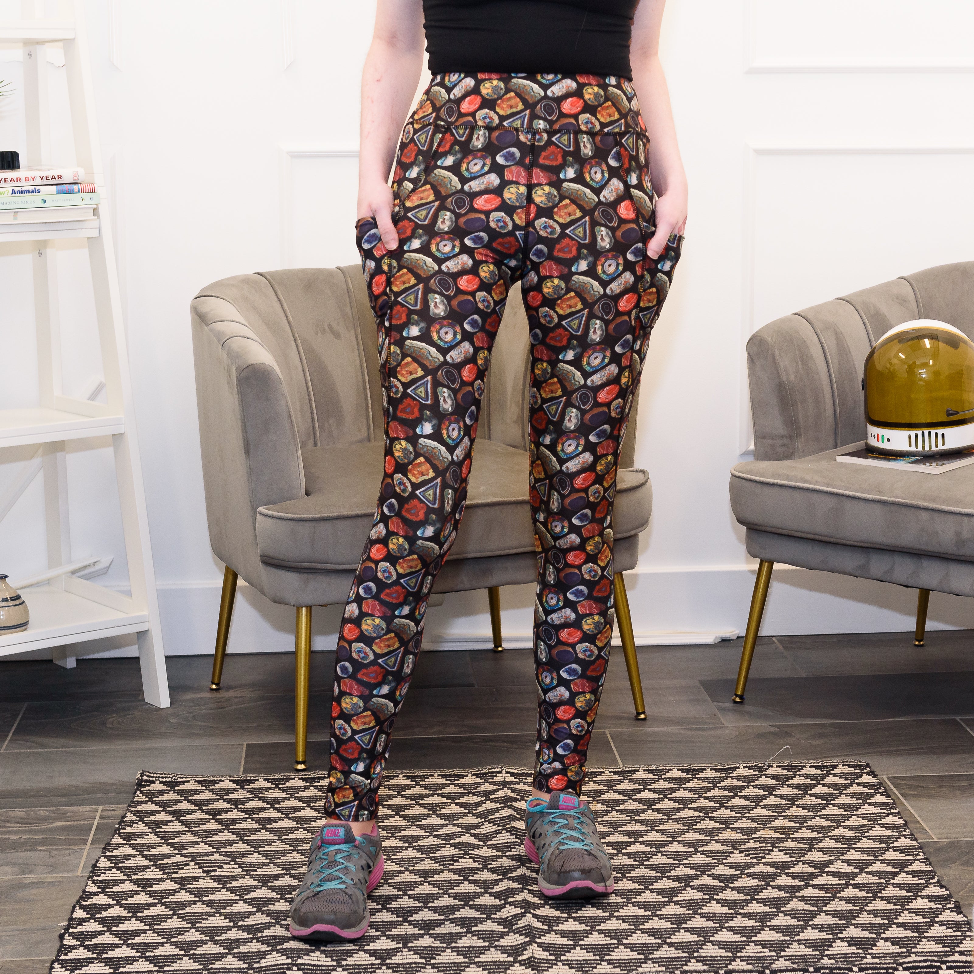 Agate Adults Leggings with Pockets