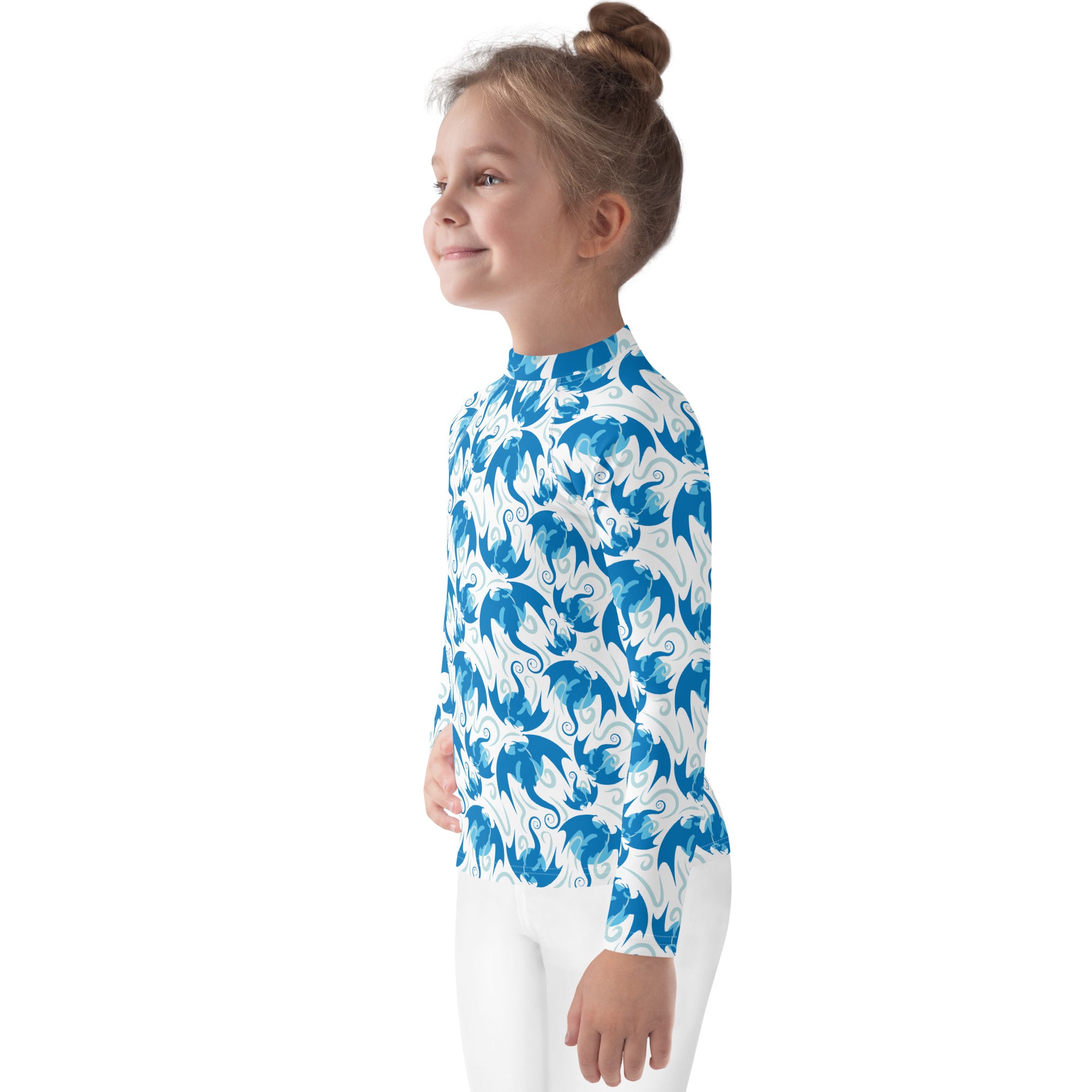 Flying Dragons Kids Rash Guard (POD)
