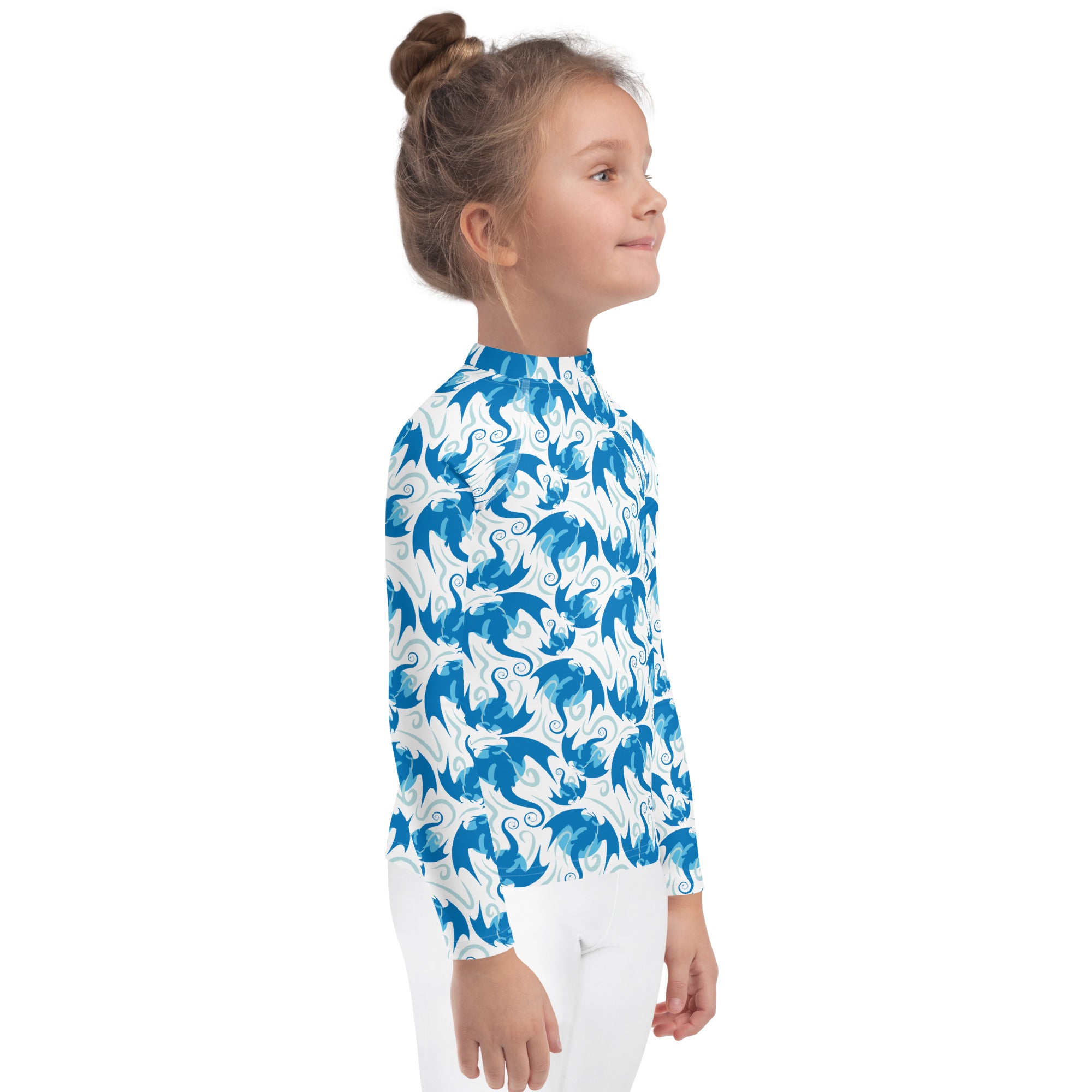 Flying Dragons Kids Rash Guard (POD)