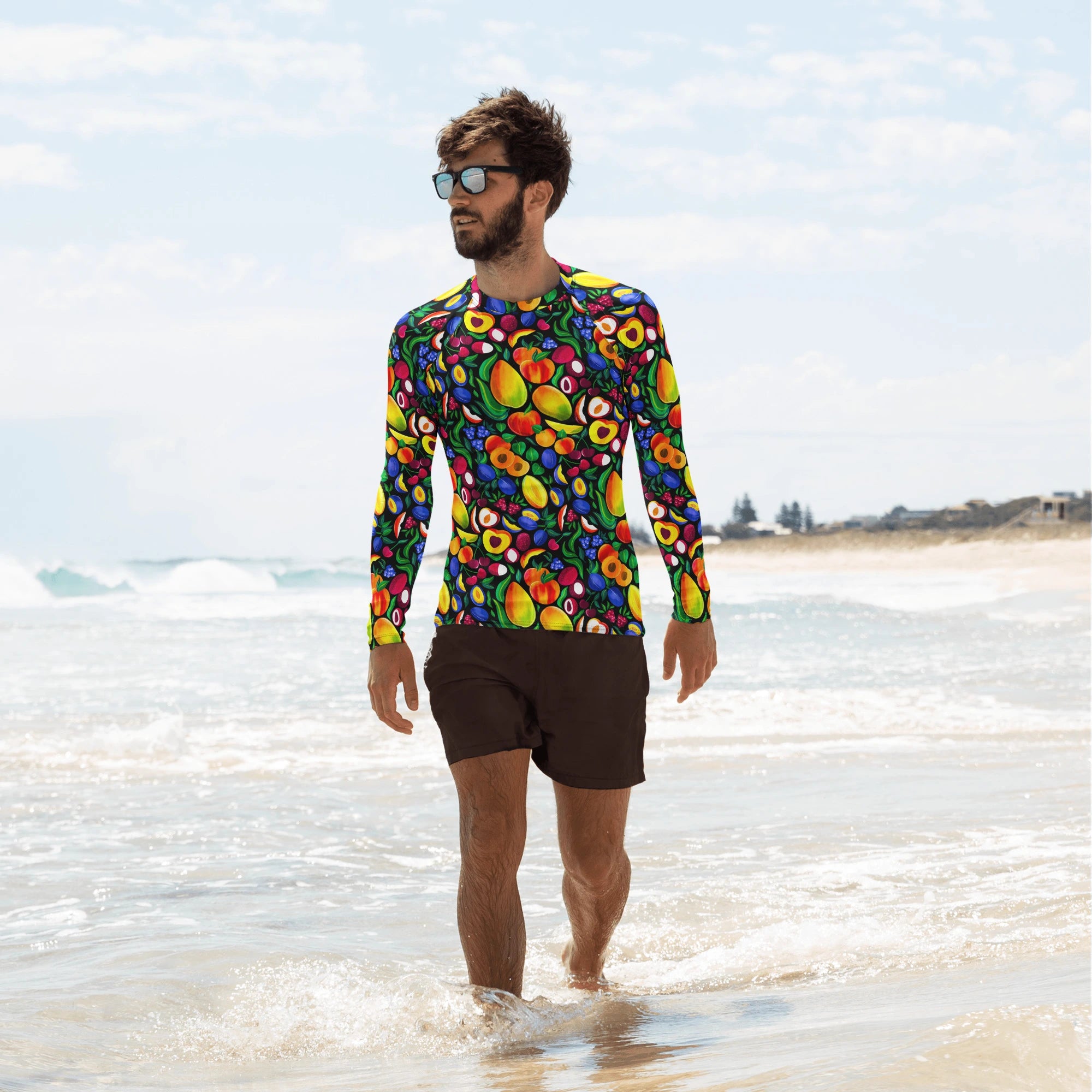 Rainbow Harvest Unisex Rash Guard (POD)