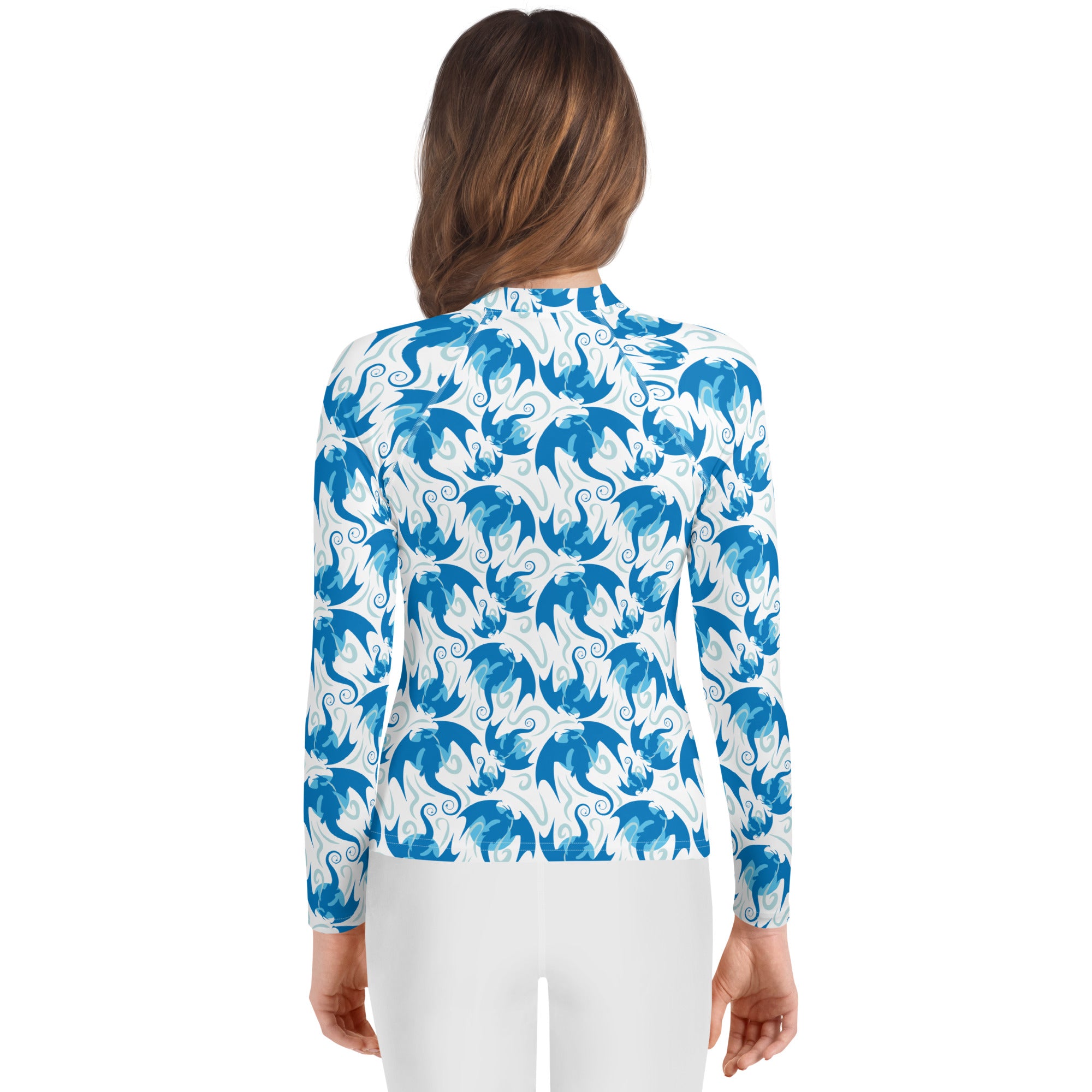 Flying Dragons Youth Rash Guard (POD)