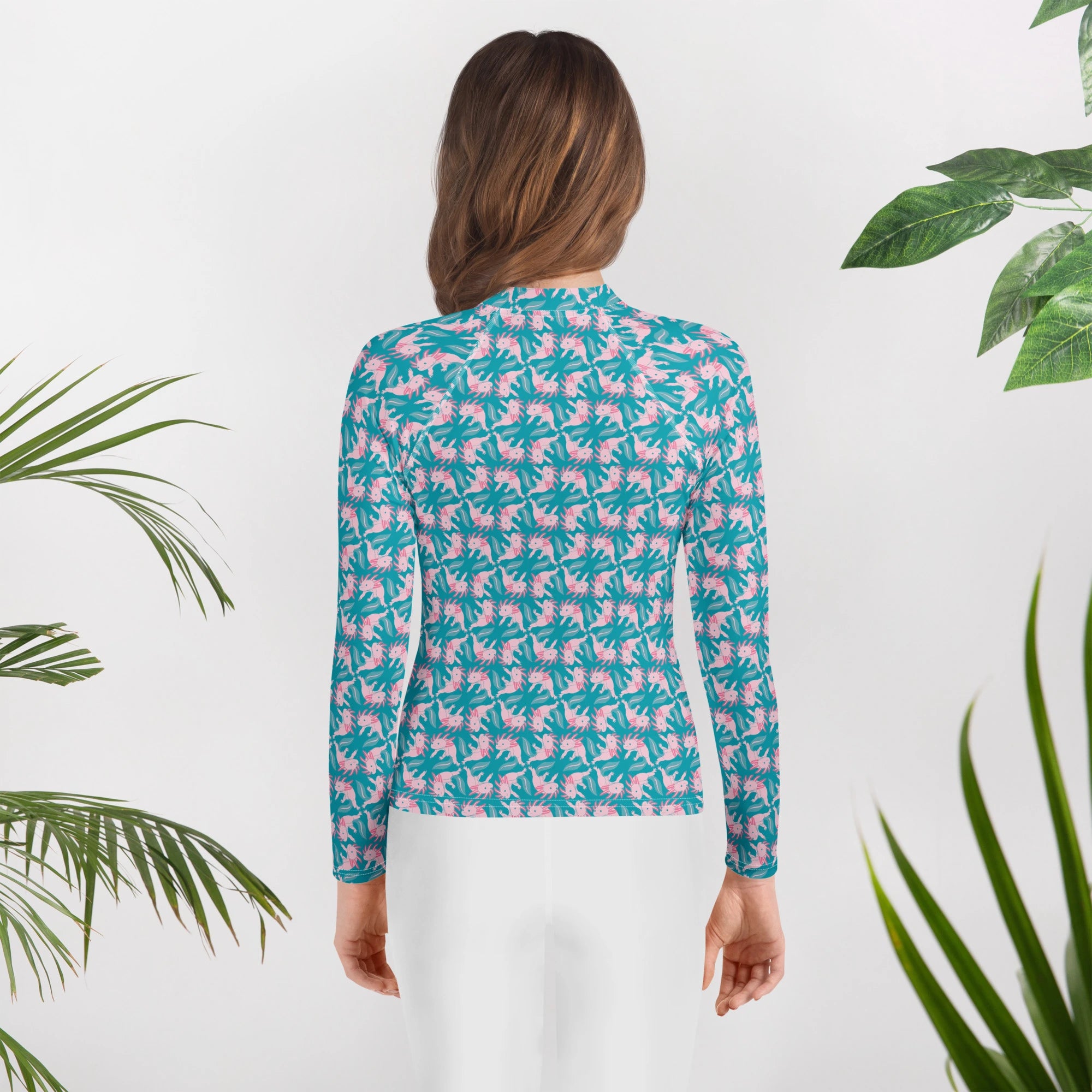 Axolotl Youth Rash Guard (POD)
