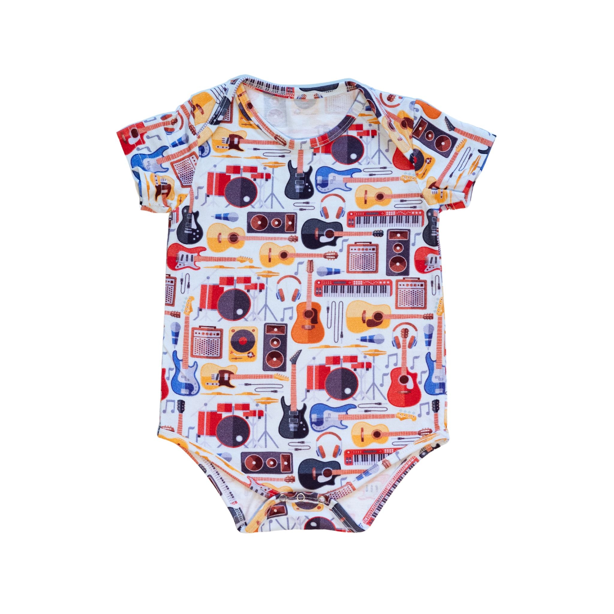 (Pre-order) Musical Instruments Baby Bodysuit