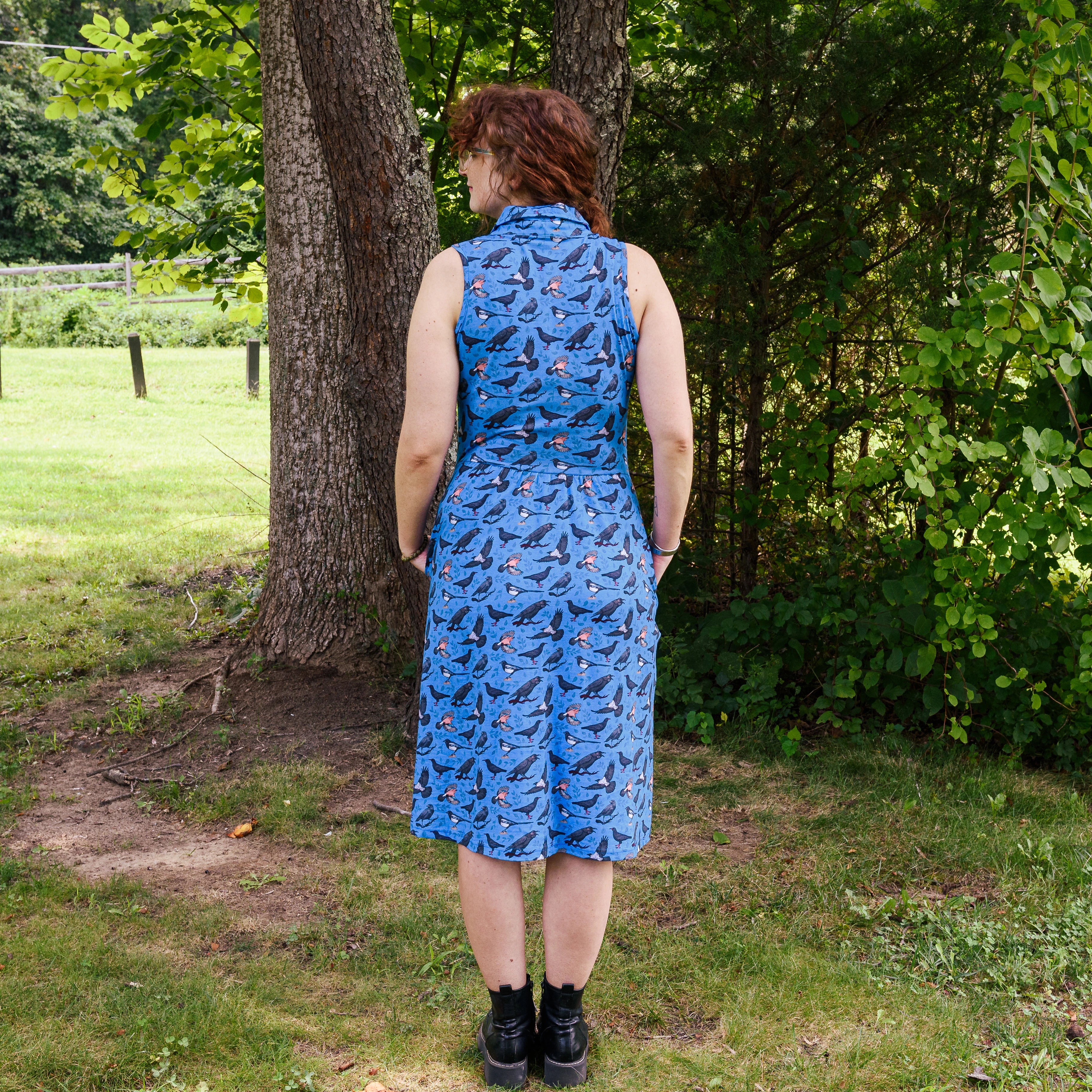 As the Crow Flies Dress with Pockets