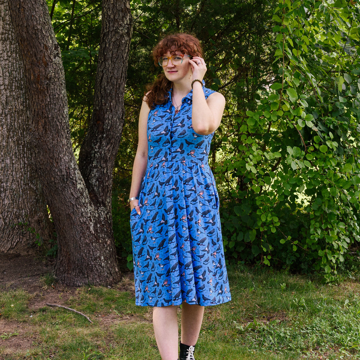 As the Crow Flies Dress with Pockets