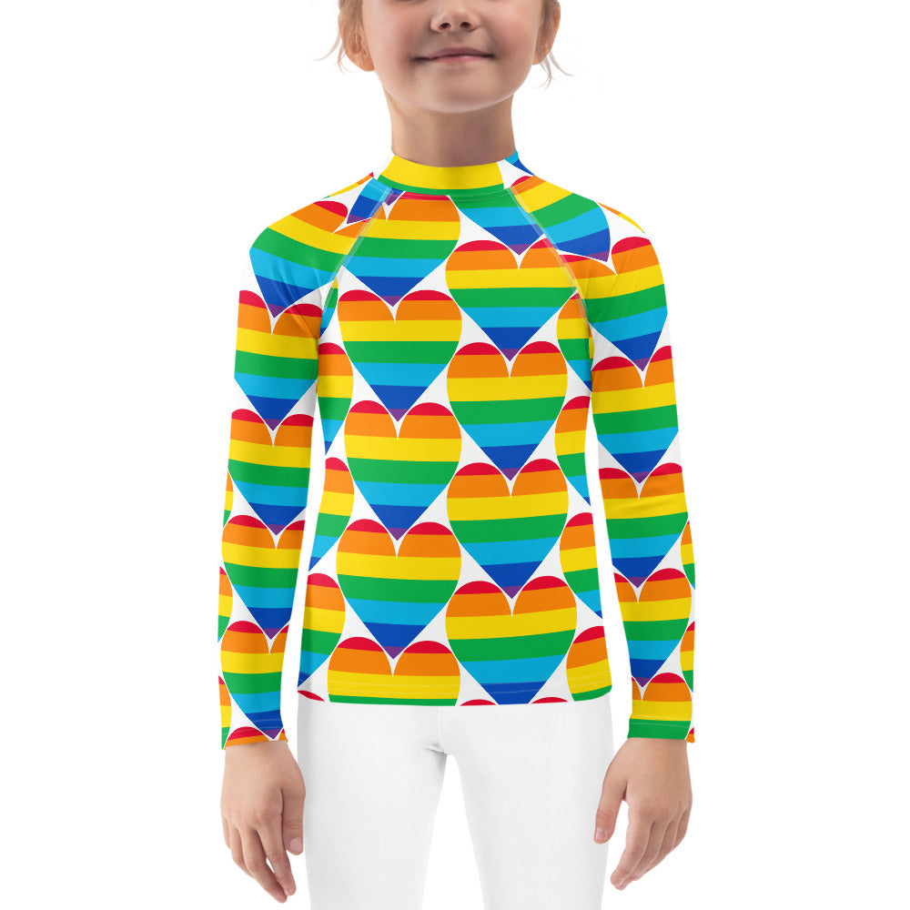 Spectrum of Love Kids Rash Guard (POD)