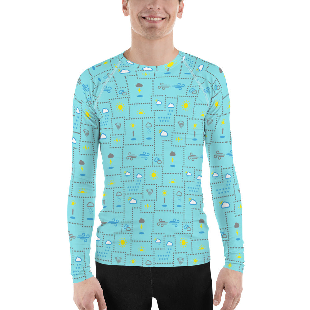 Weather Patterns Unisex Rash Guard (POD)