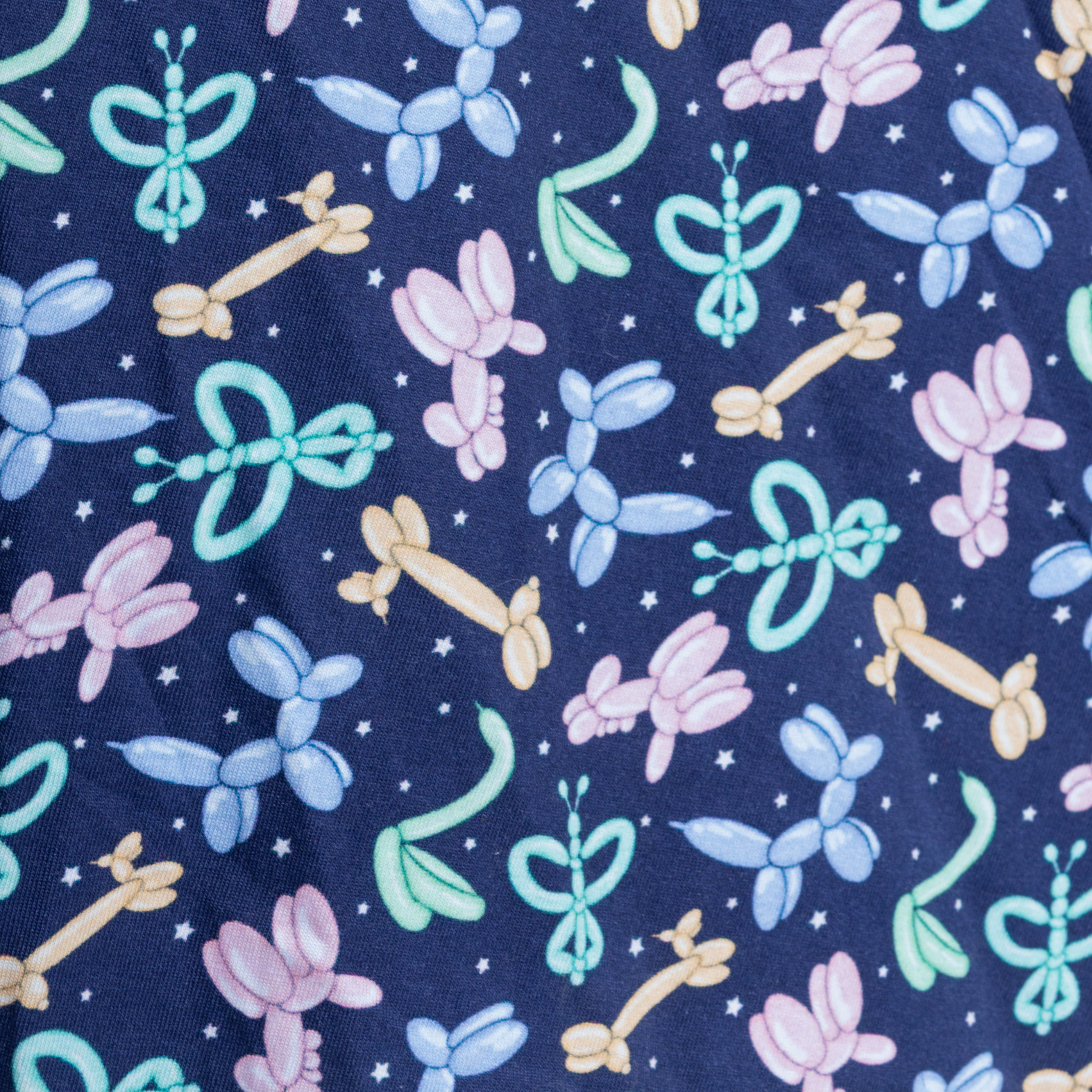 Balloon Animals Tie Neck Sleeveless Top