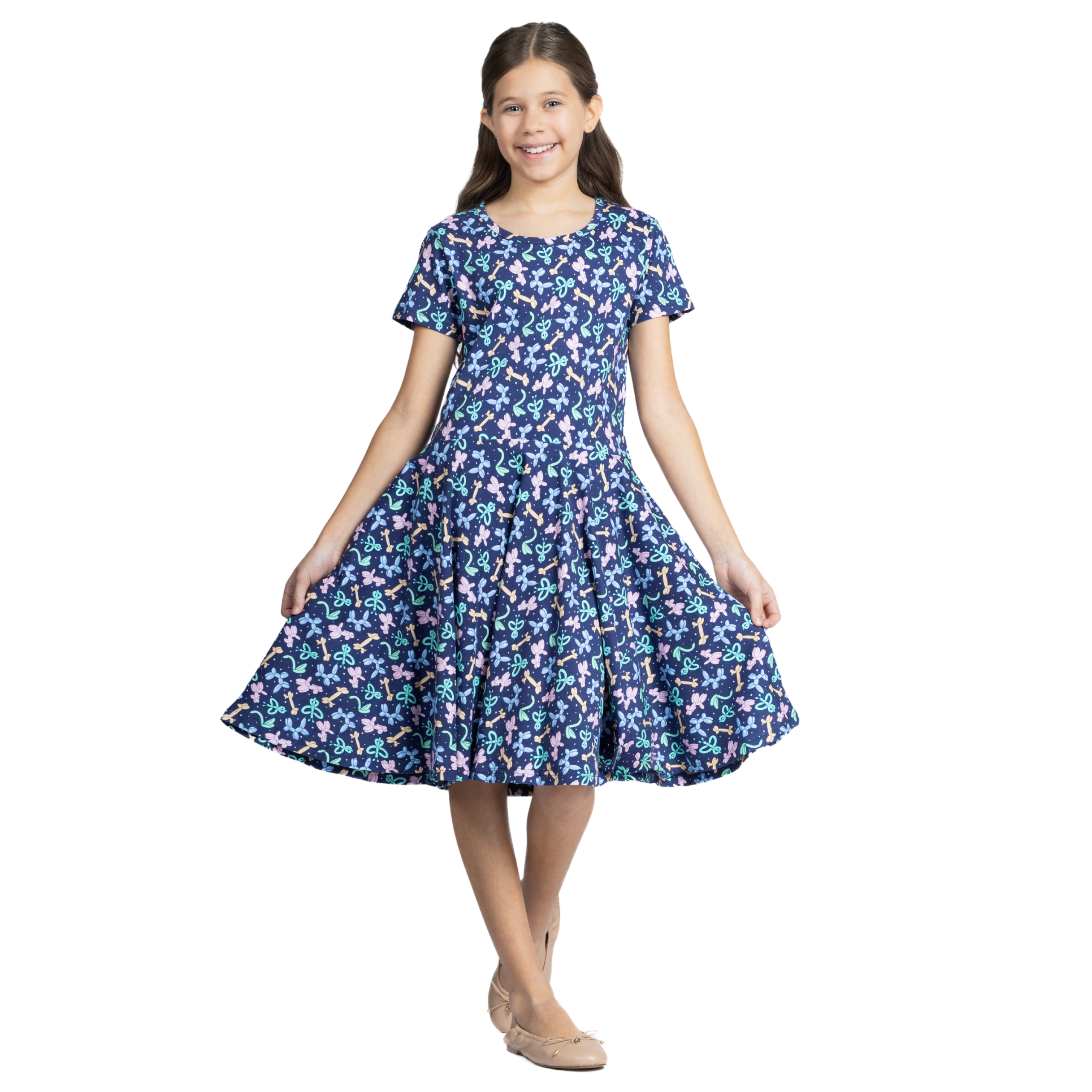 Balloon Animals Kids Twirl Dress