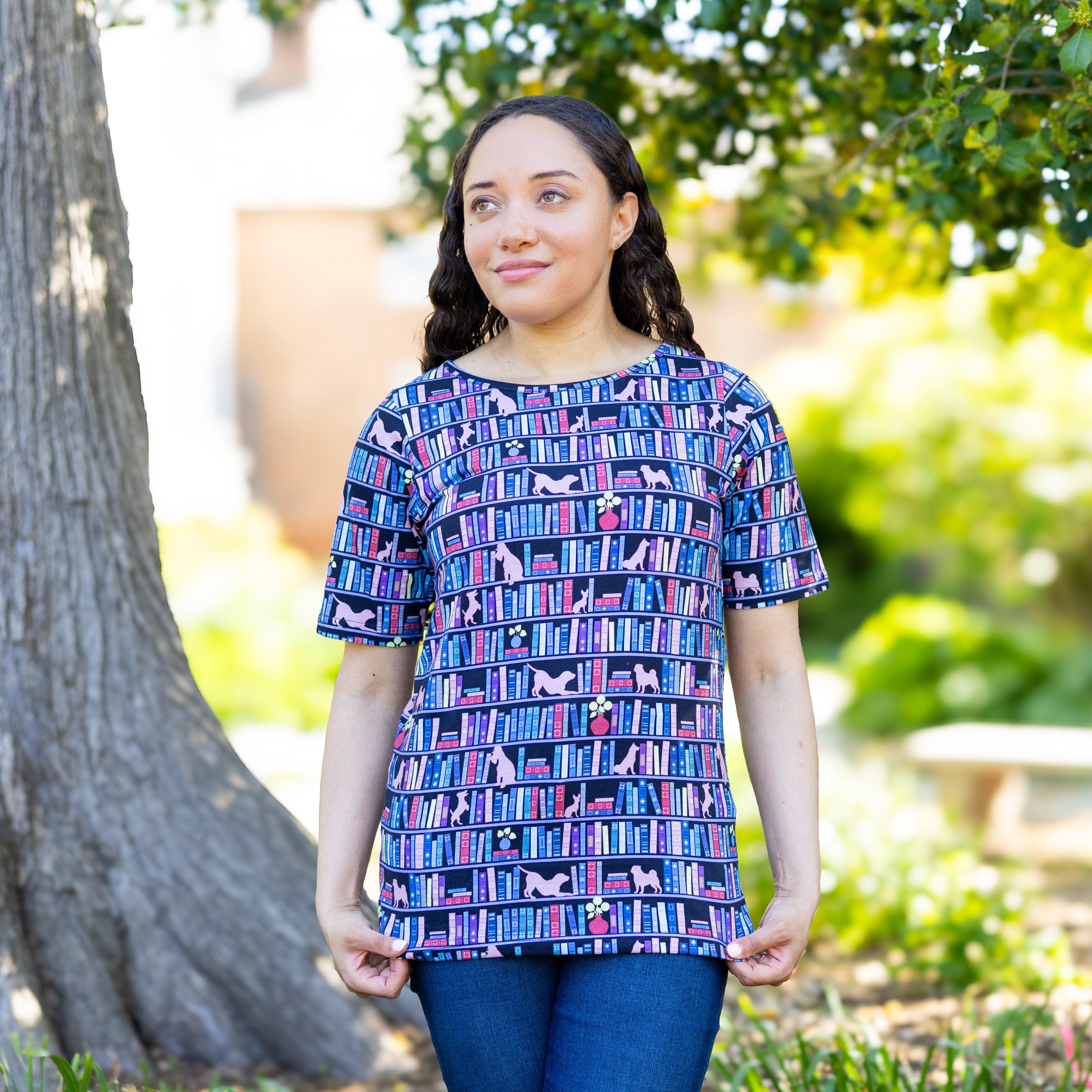 Barkshelf Tunic Top