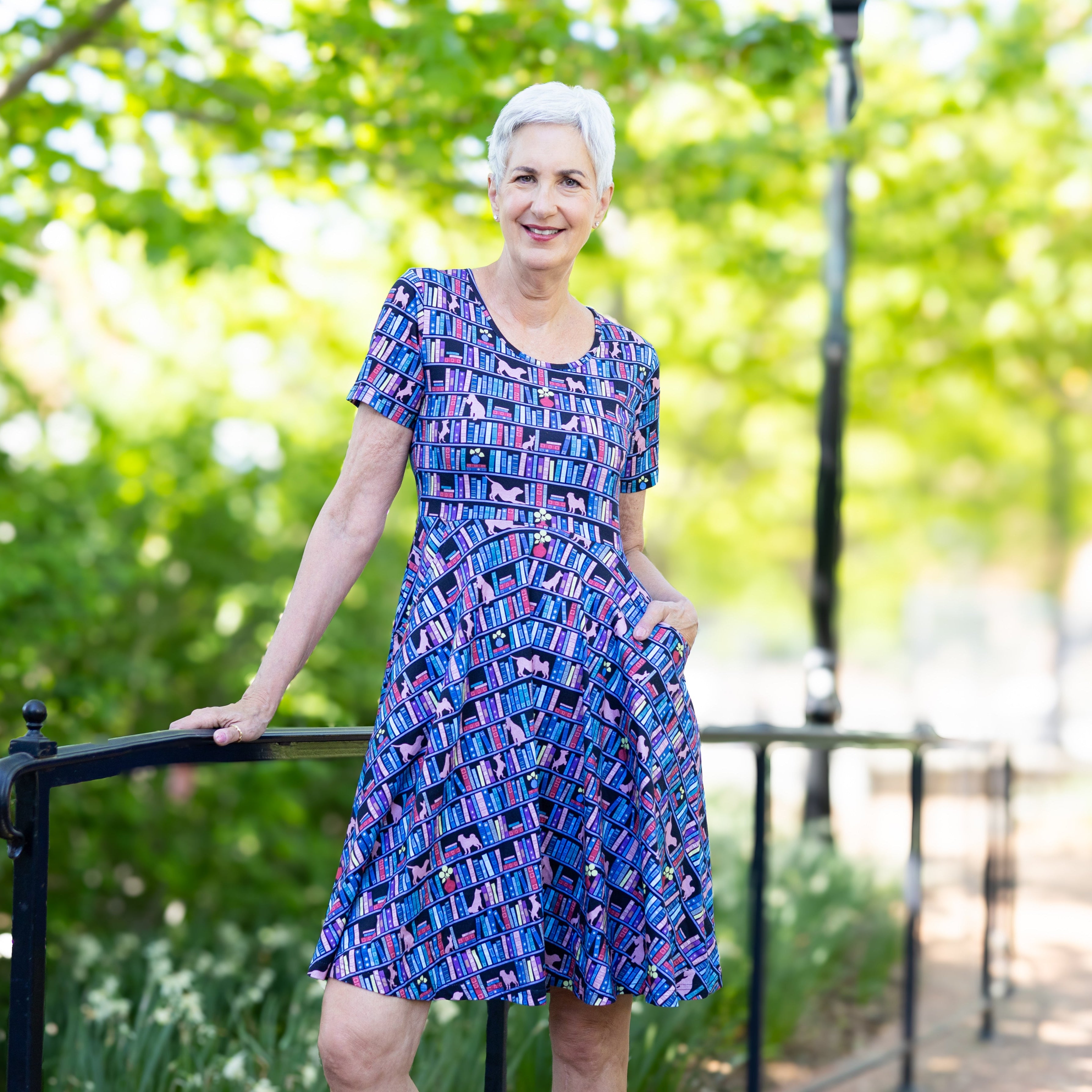 Barkshelf Twirl Dress