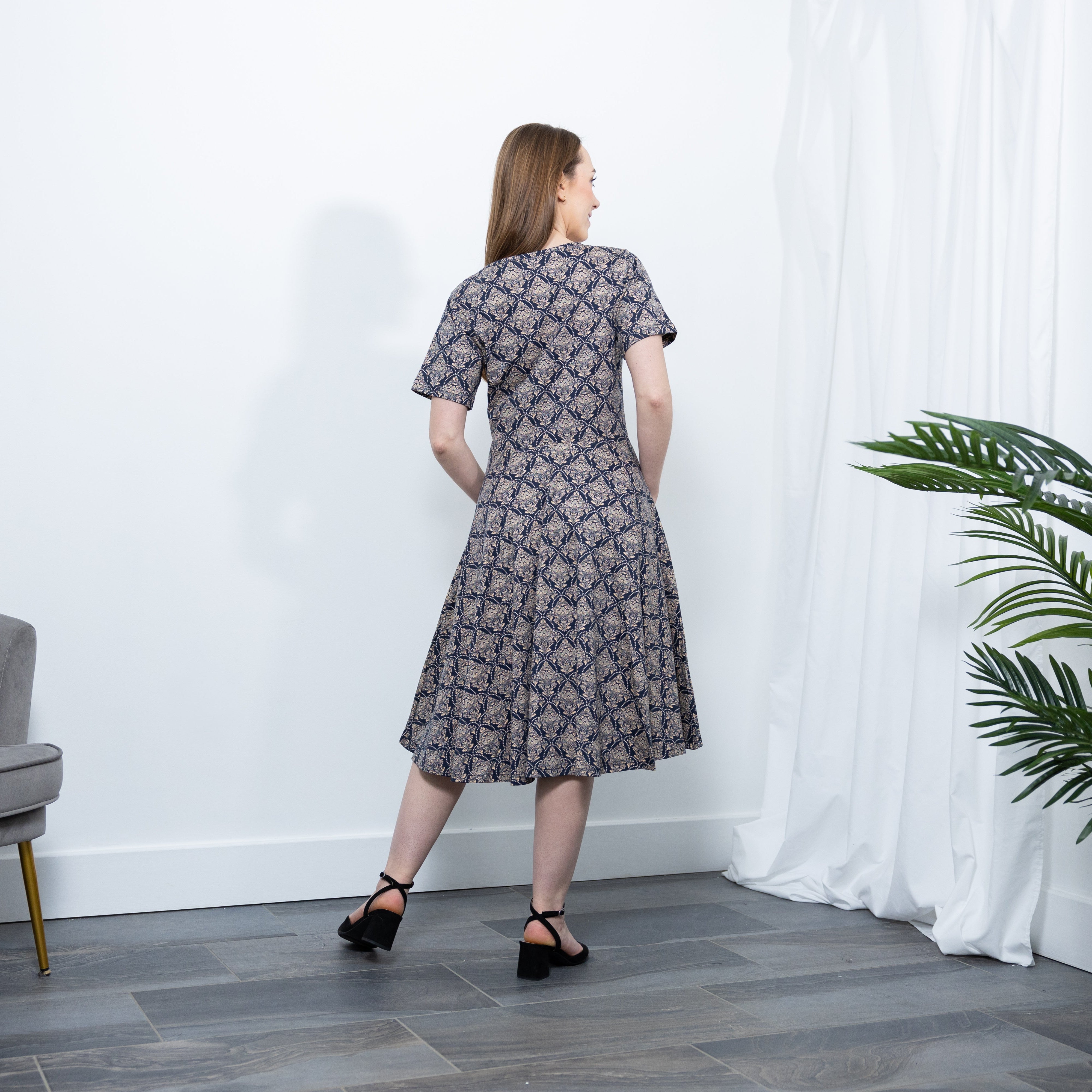 Baroque Art Twirl Dress