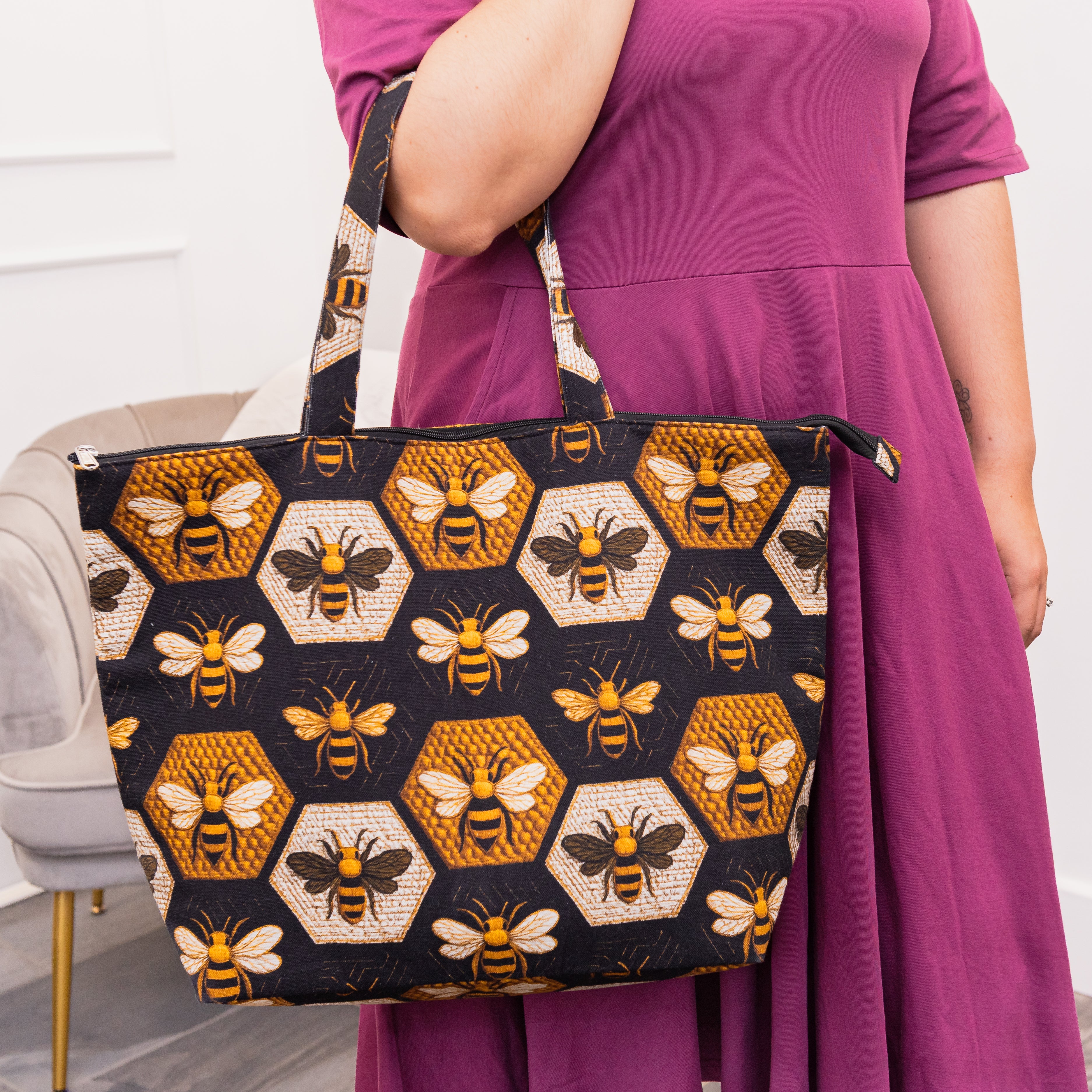 Bees Tote Bag