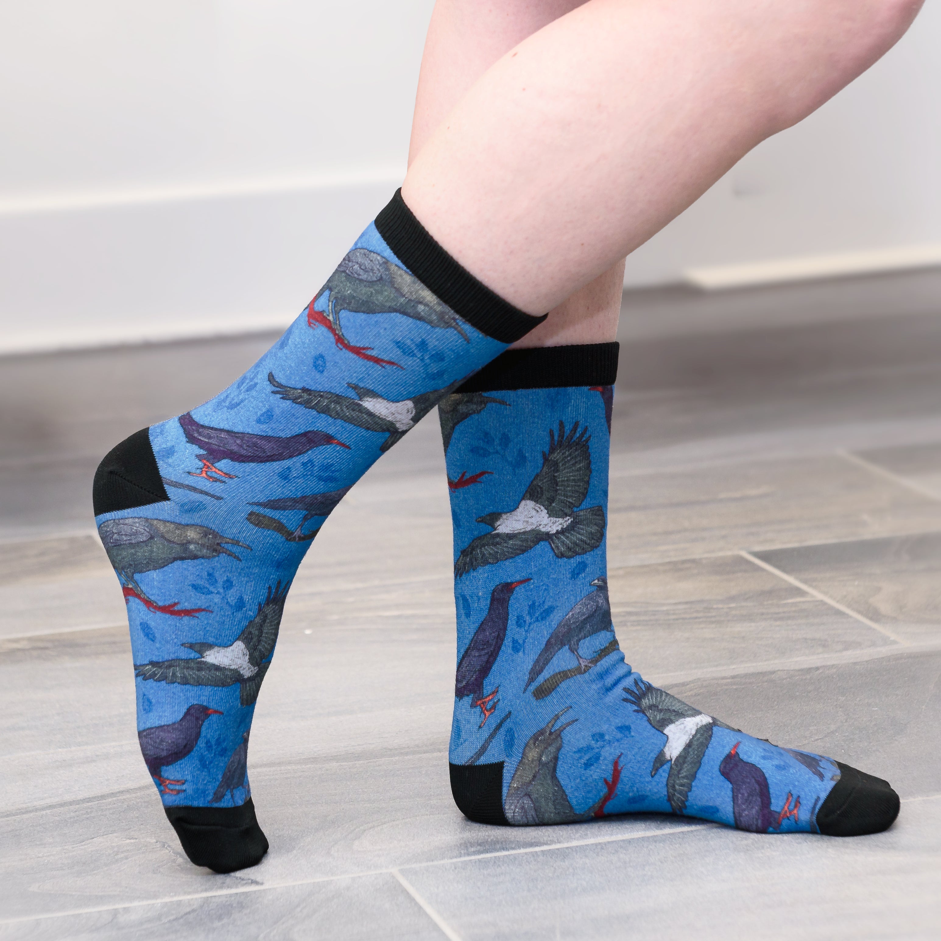 Crow Family Crew Socks