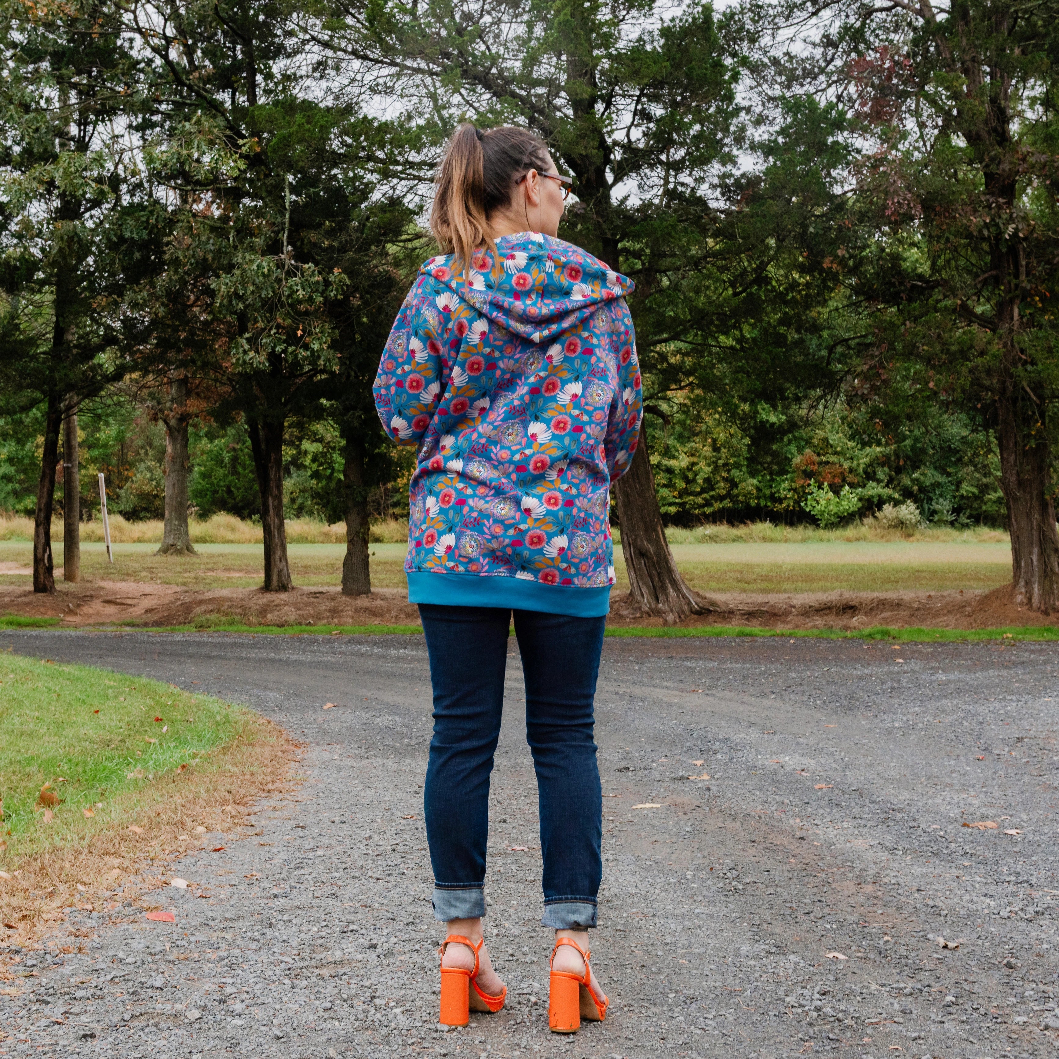 Botanical Blooms Unisex Adults Hoodie