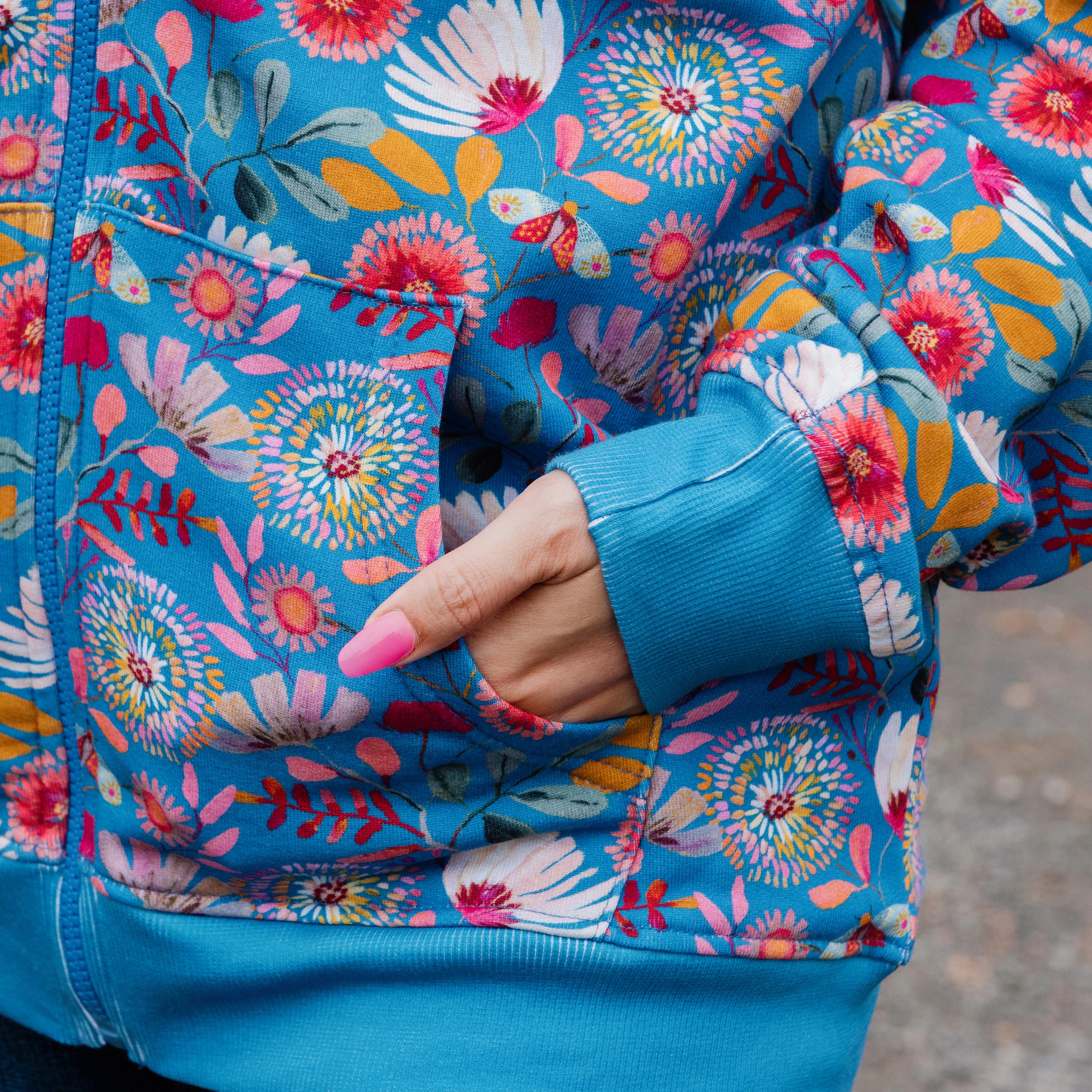 Botanical Blooms Unisex Adults Hoodie