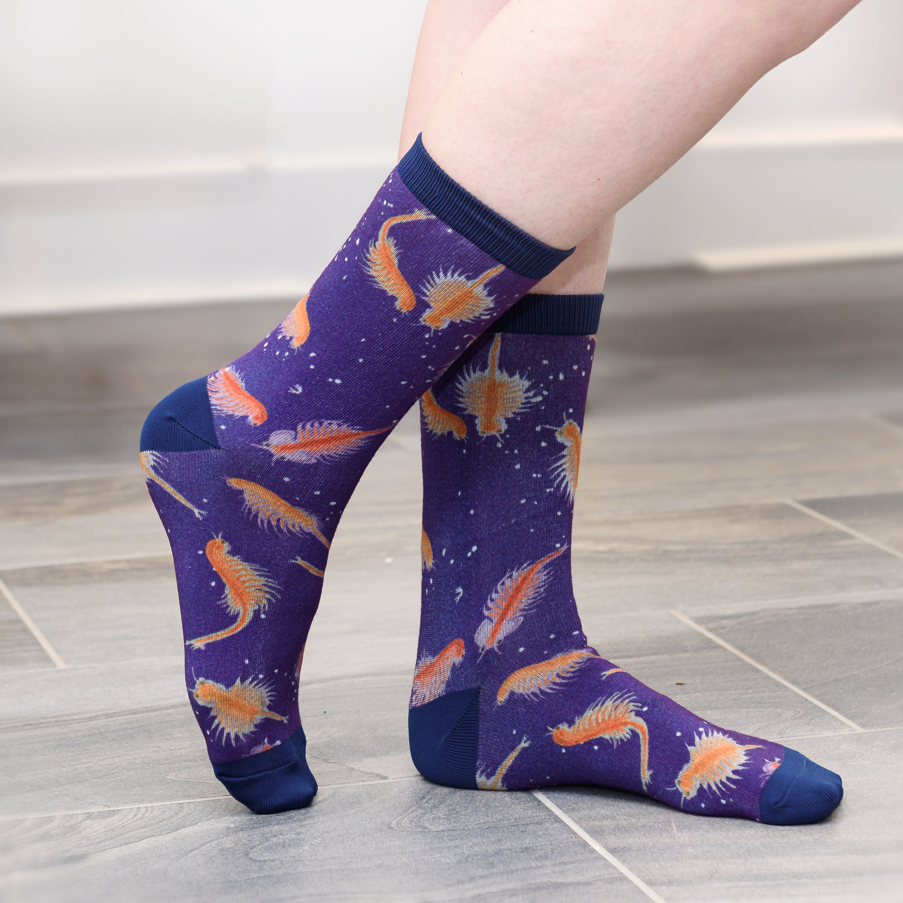 Brine Shrimp Crew Socks