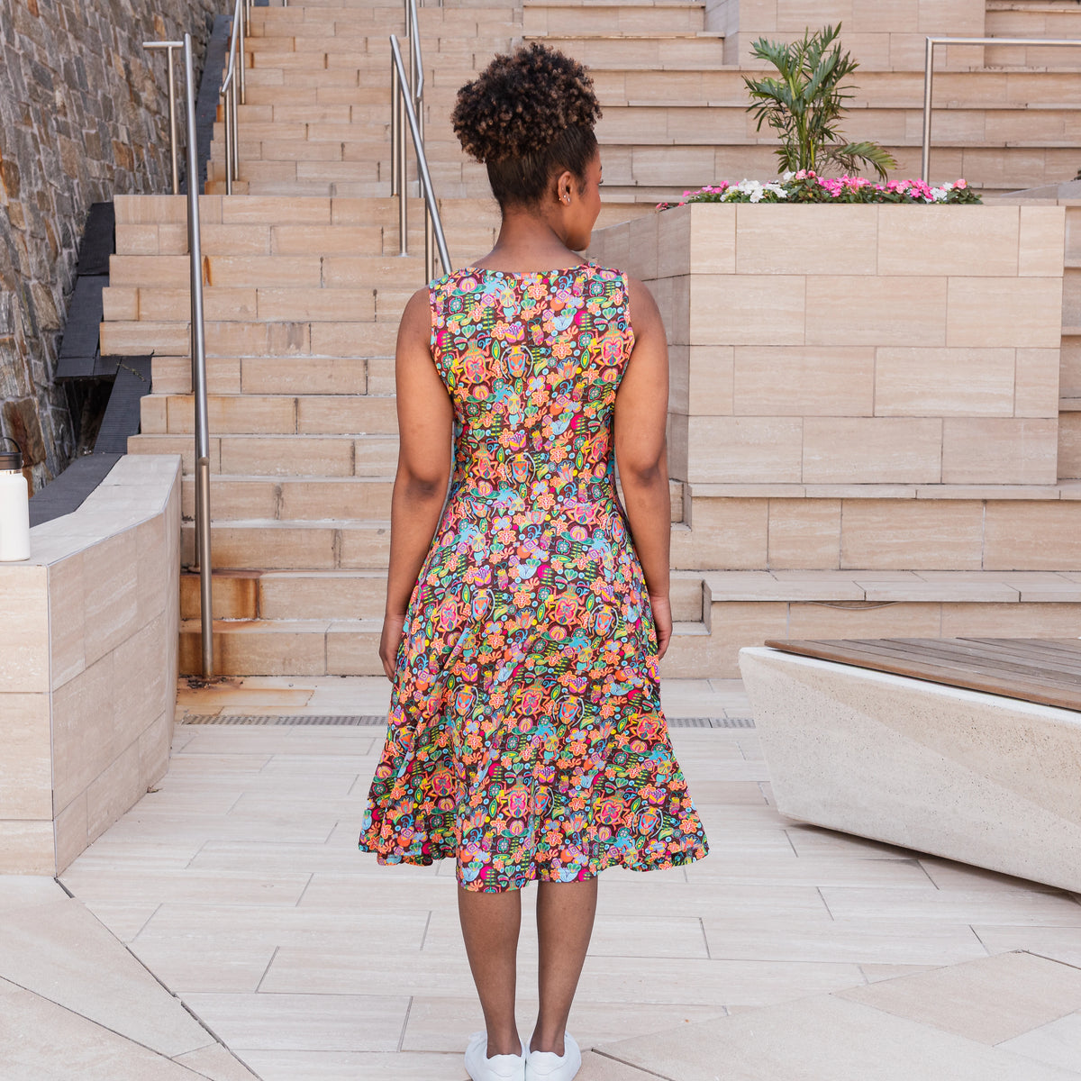 Bugged Out Twirl Dress with Pockets