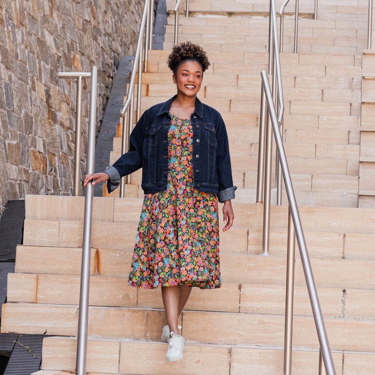 Bugged Out Twirl Dress with Pockets