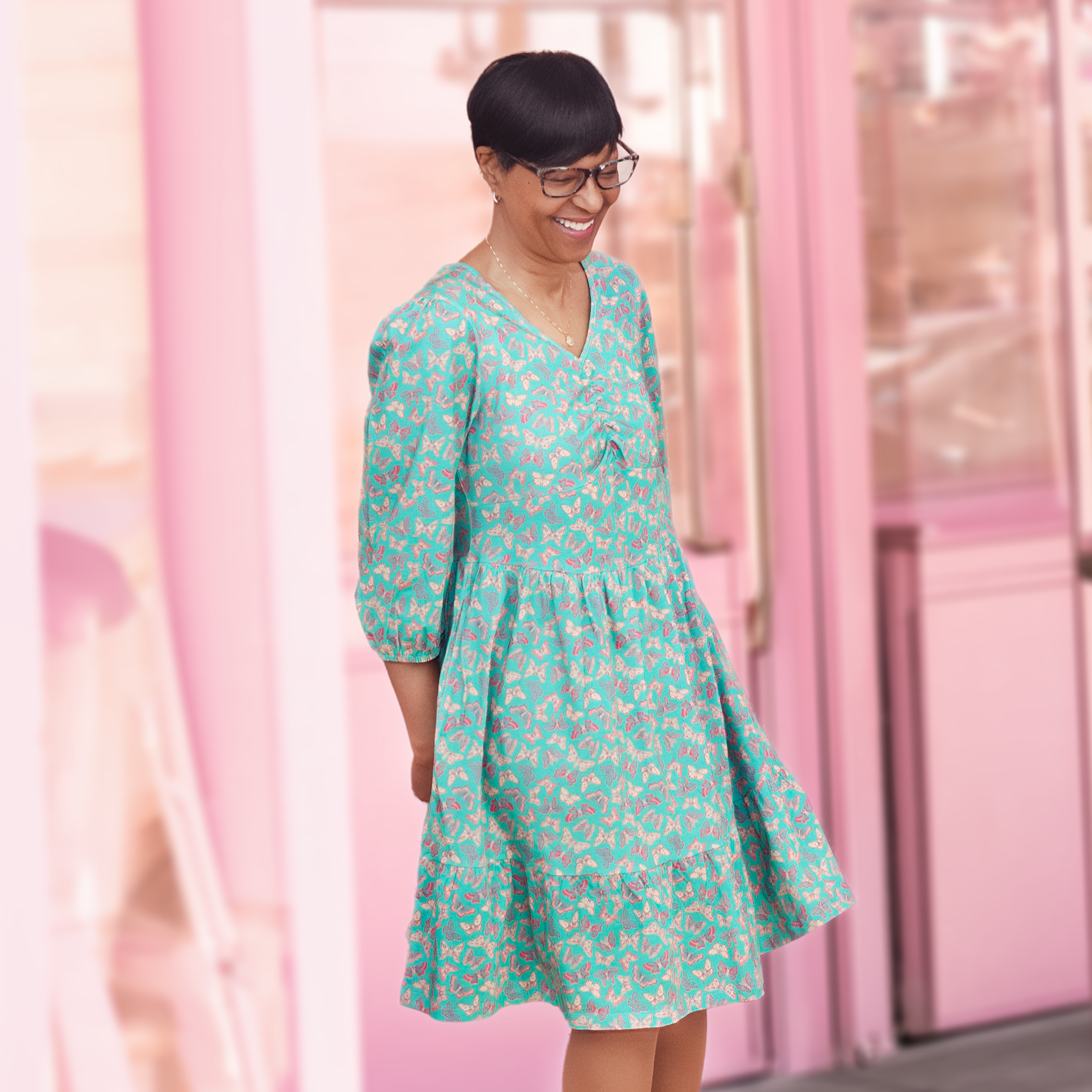 Butterfly Meadows Dress