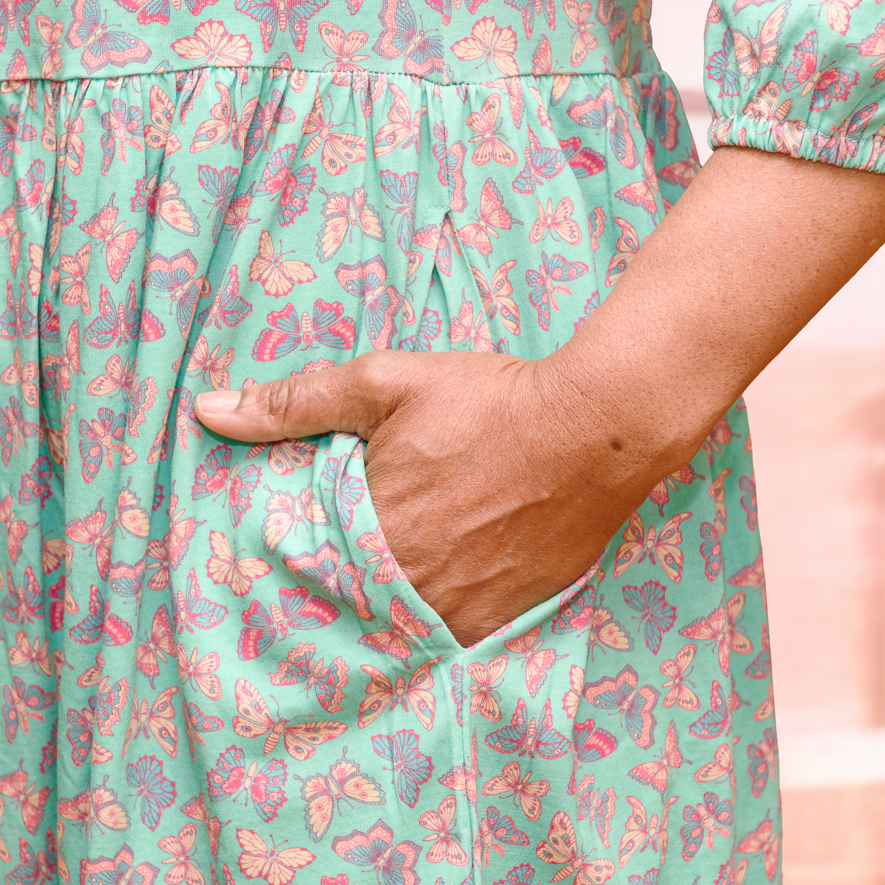 Butterfly Meadows Dress