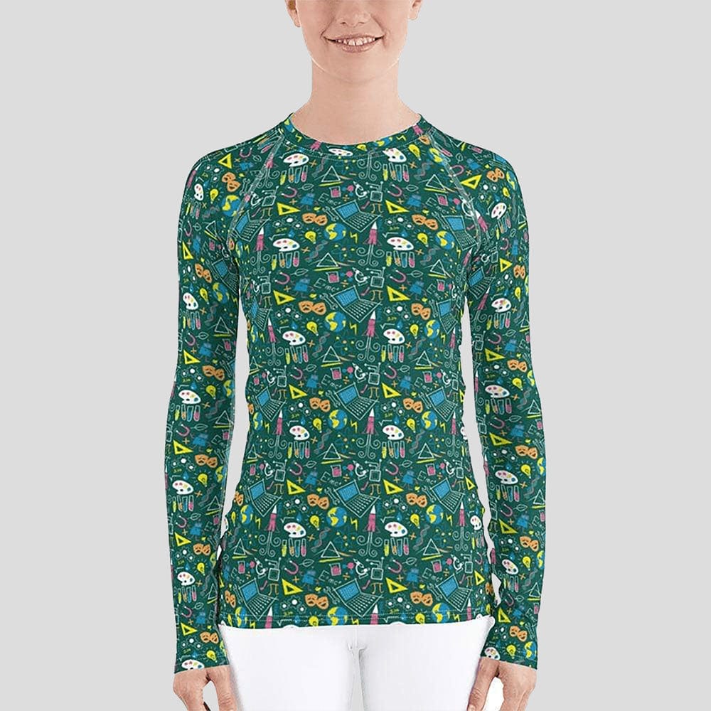 STEAM School Rash Guard Top (POD)