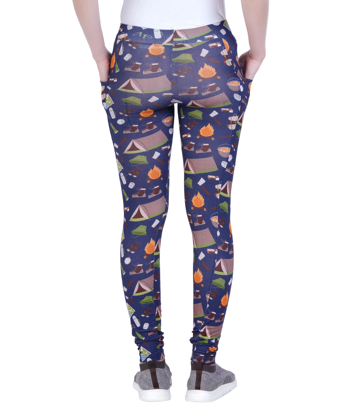 Camping Adults Leggings with Pockets