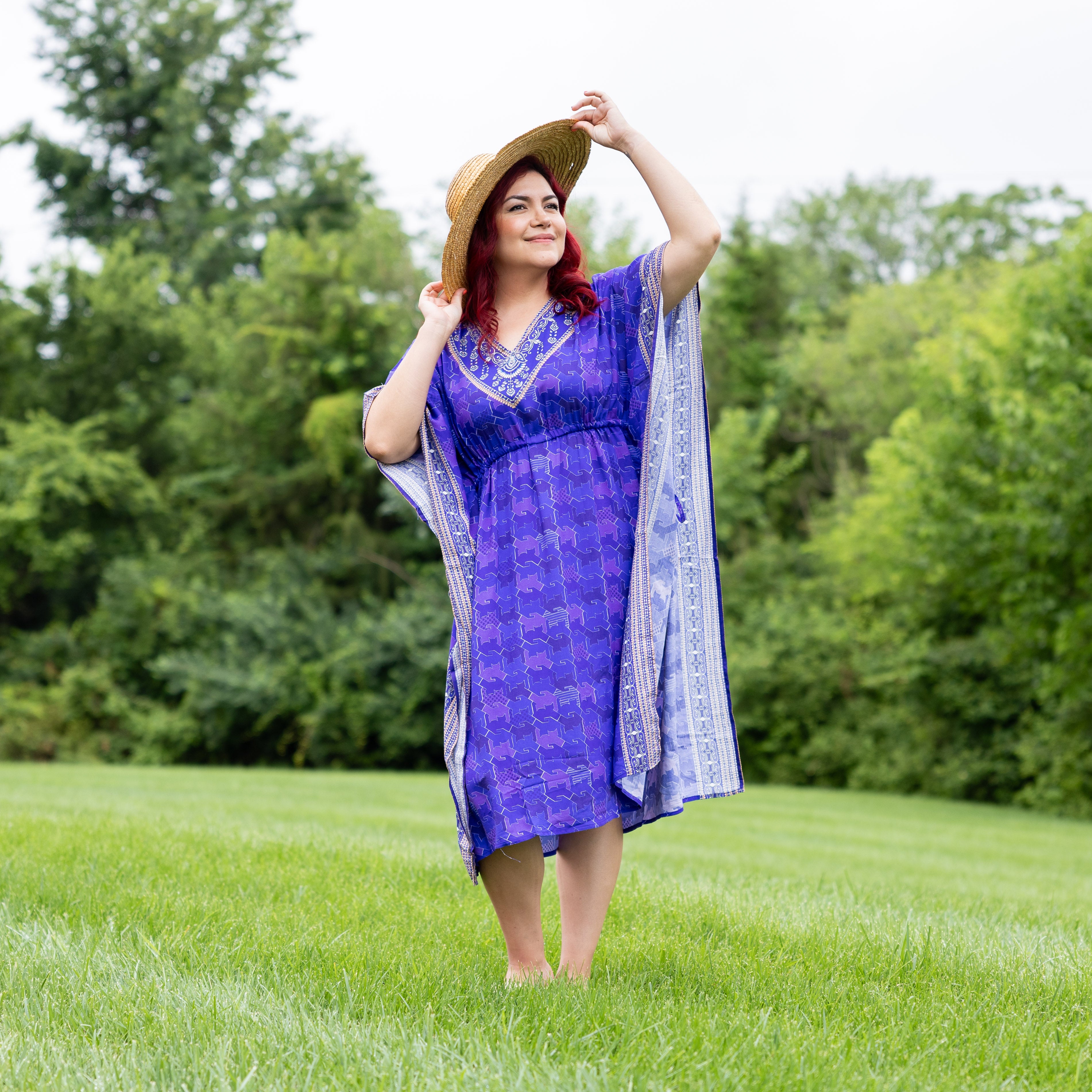 Cats Tessellation Kaftan