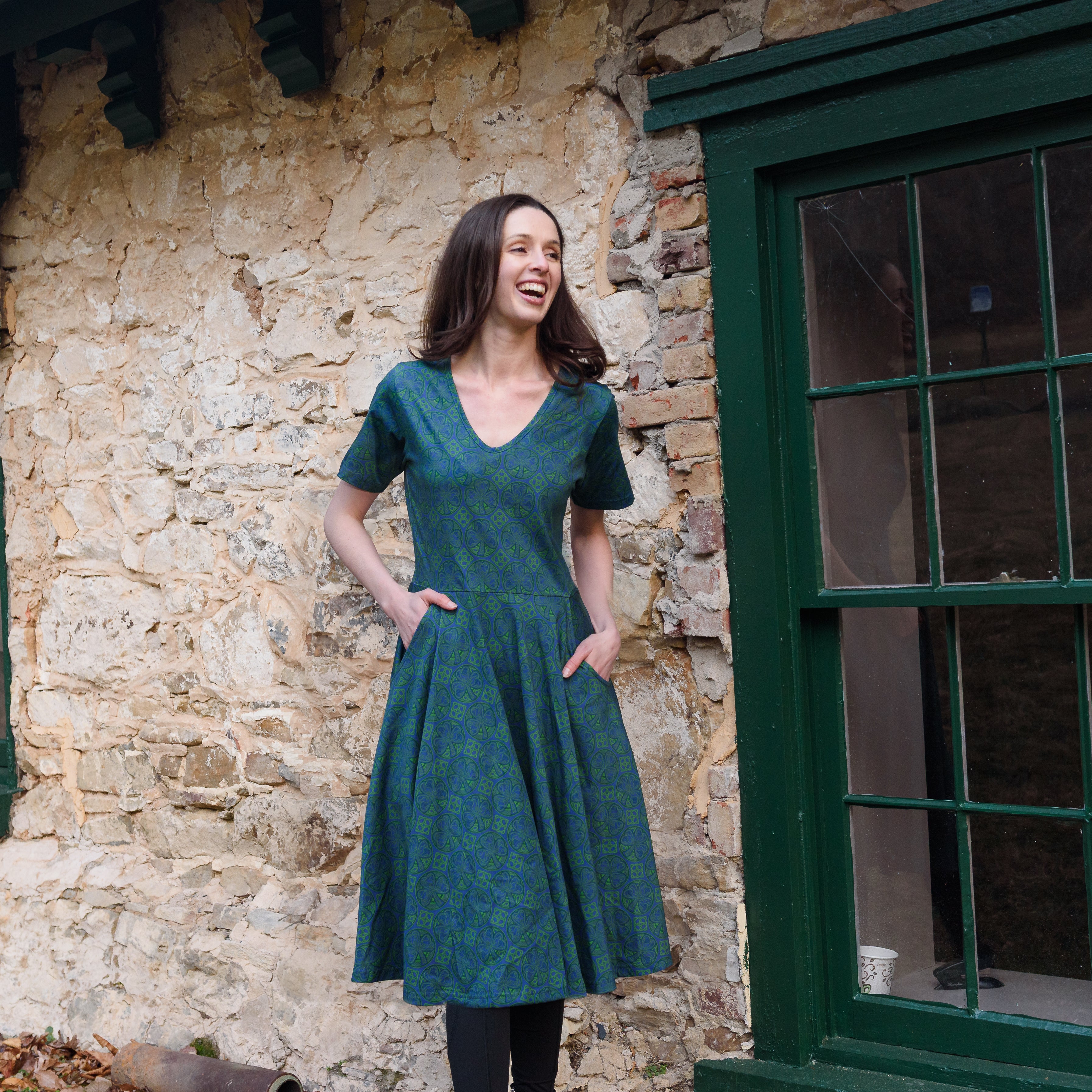 Celtic Cats Twirl Dress