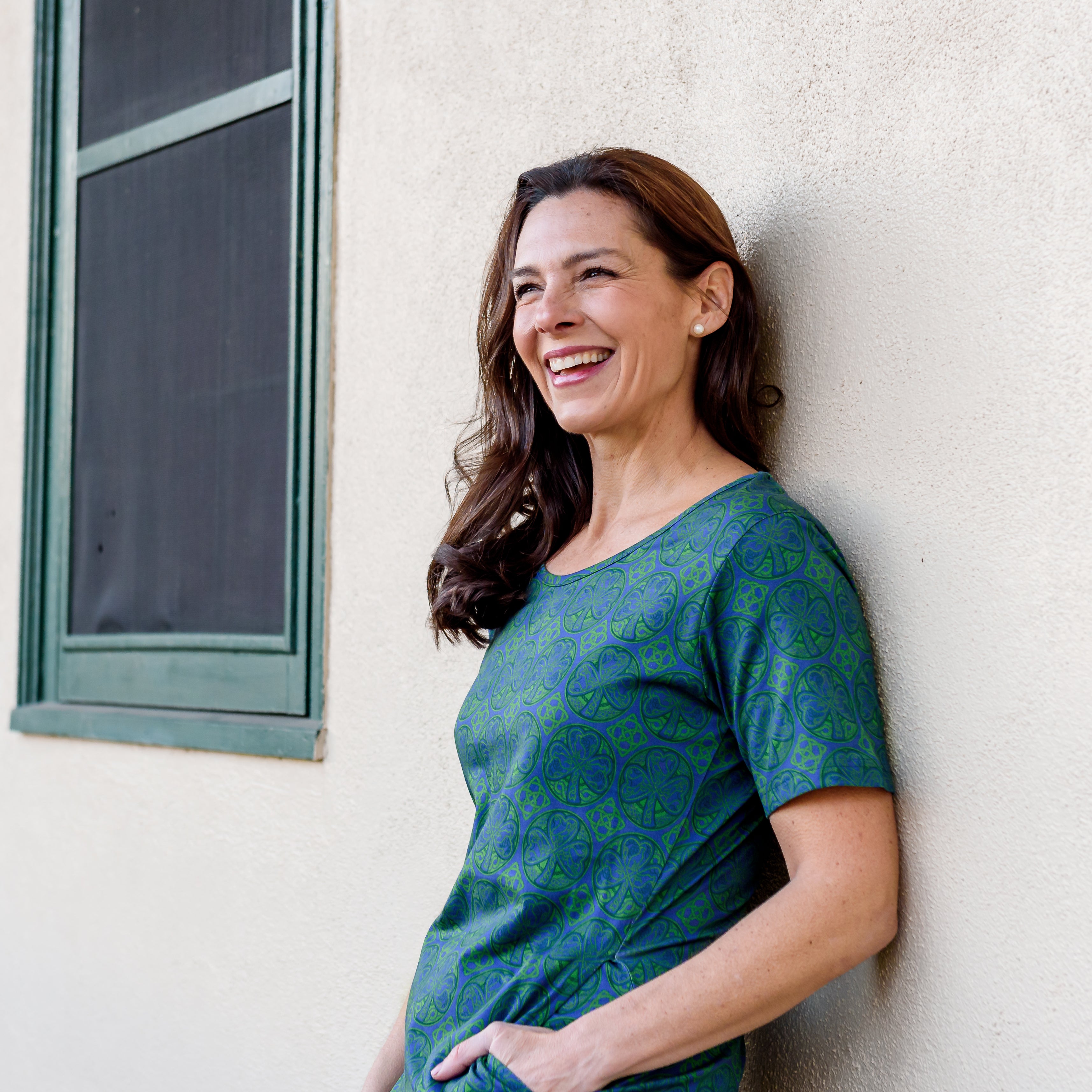 Celtic Cats A-Line Dress (No Waist Seam)