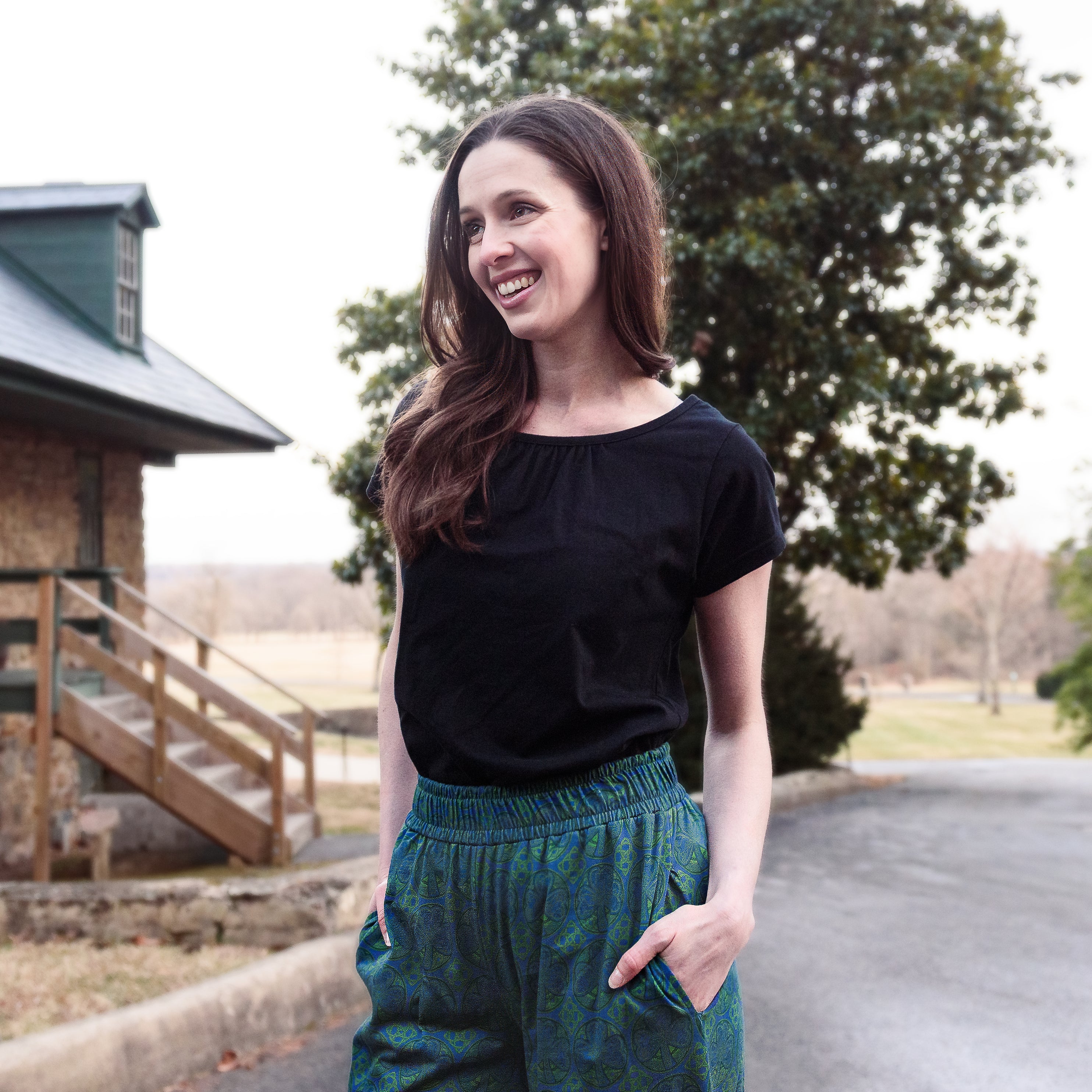 Celtic Cats Palazzo Pants