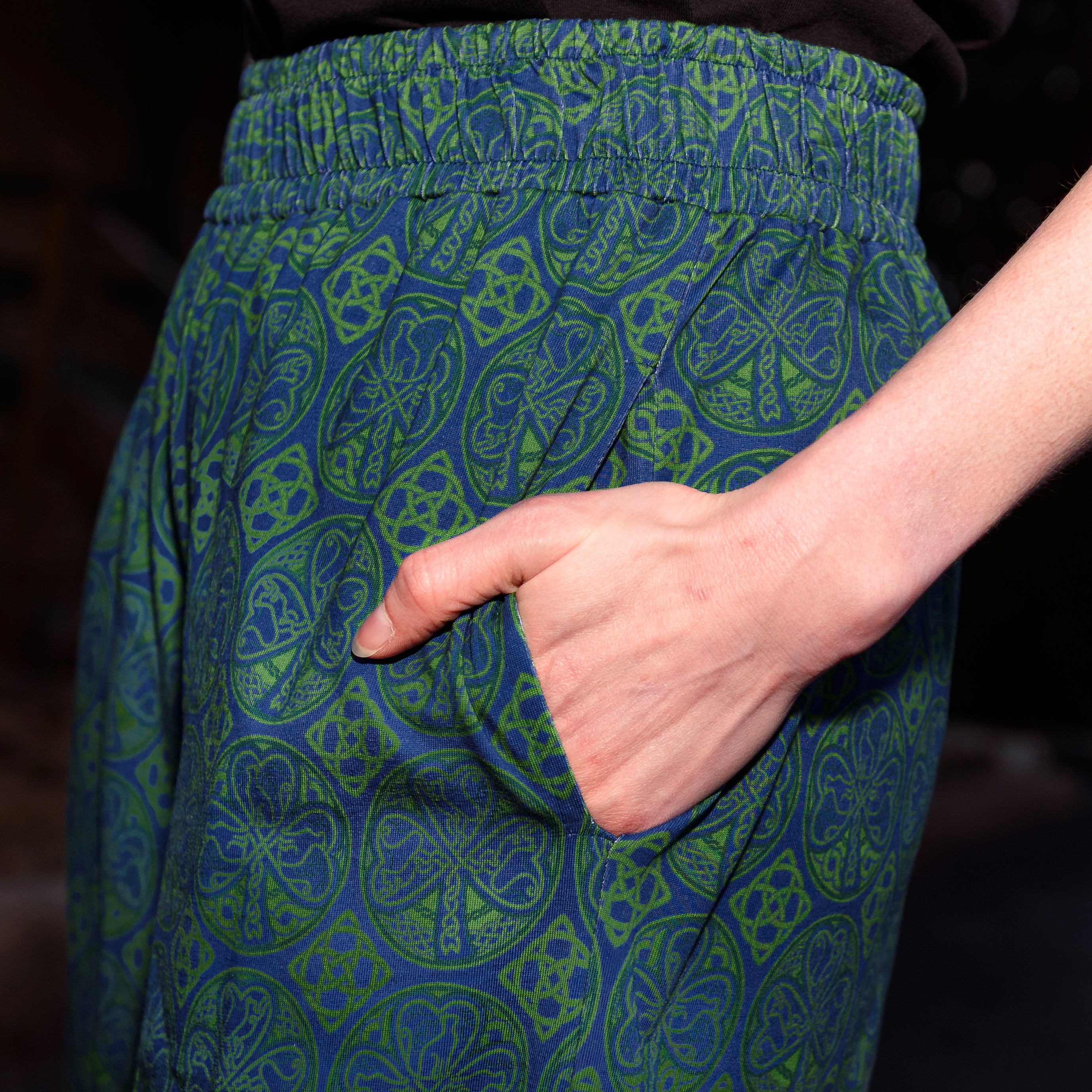 Celtic Cats Palazzo Pants