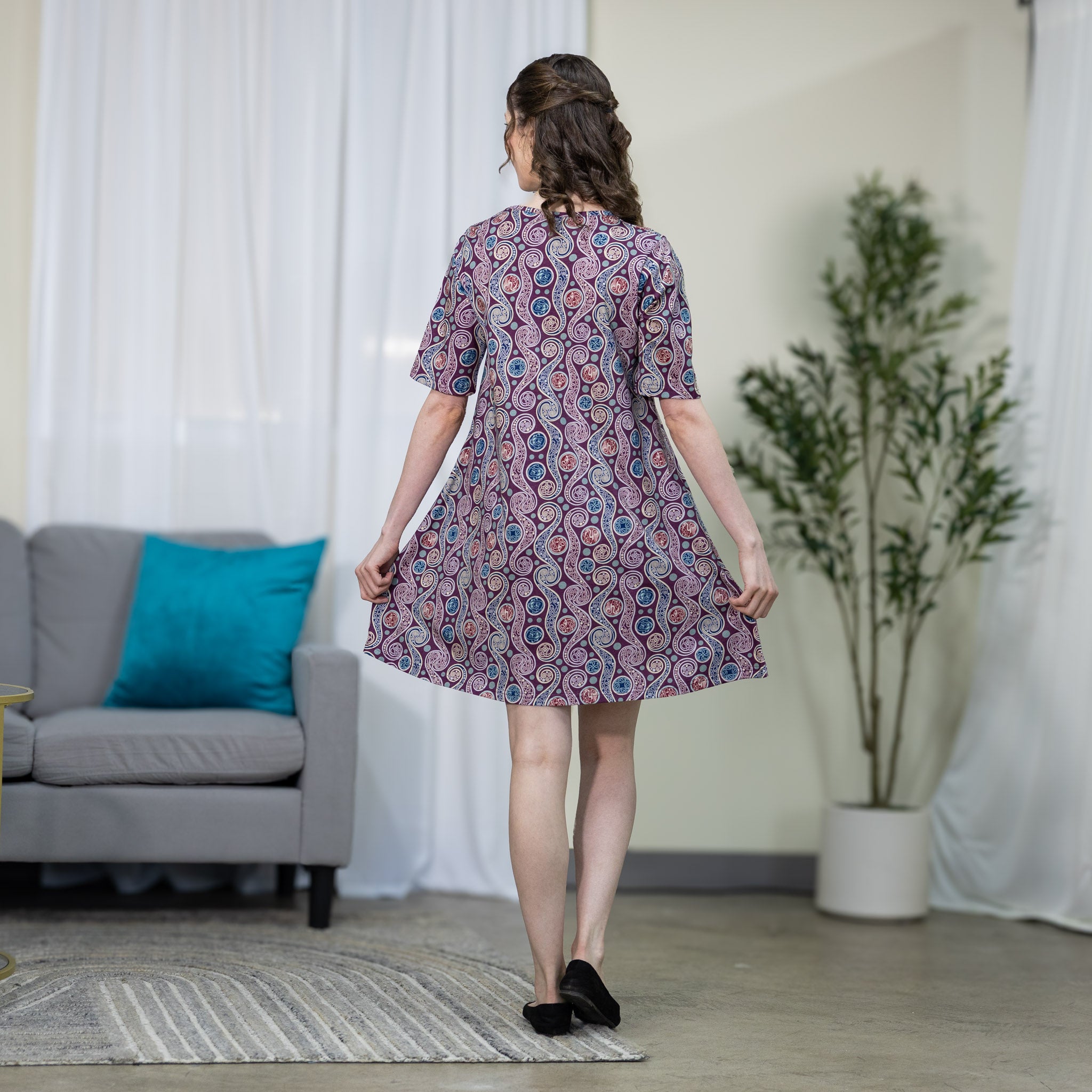 Celtic Paisley Long Tunic