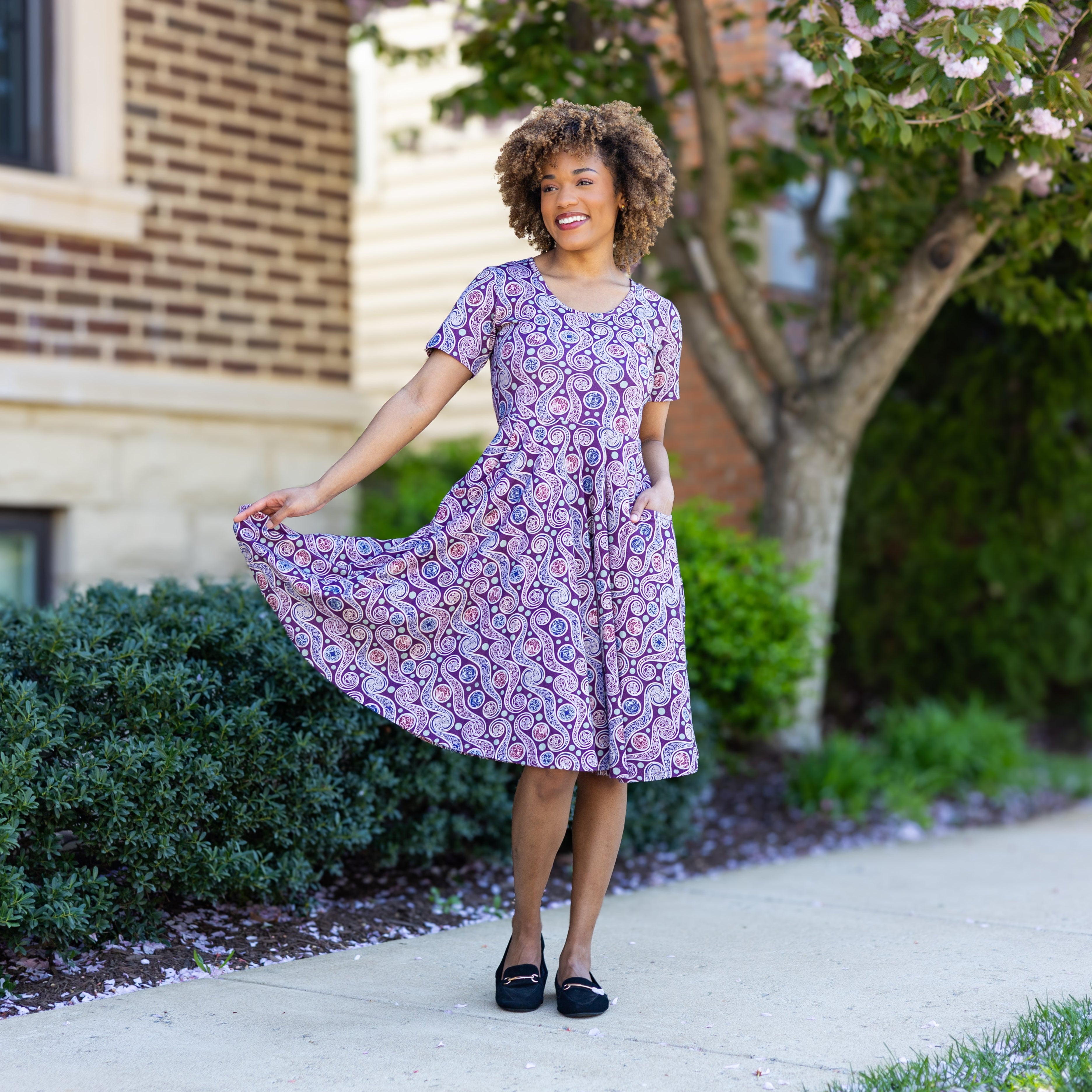Celtic Paisley Twirl Dress