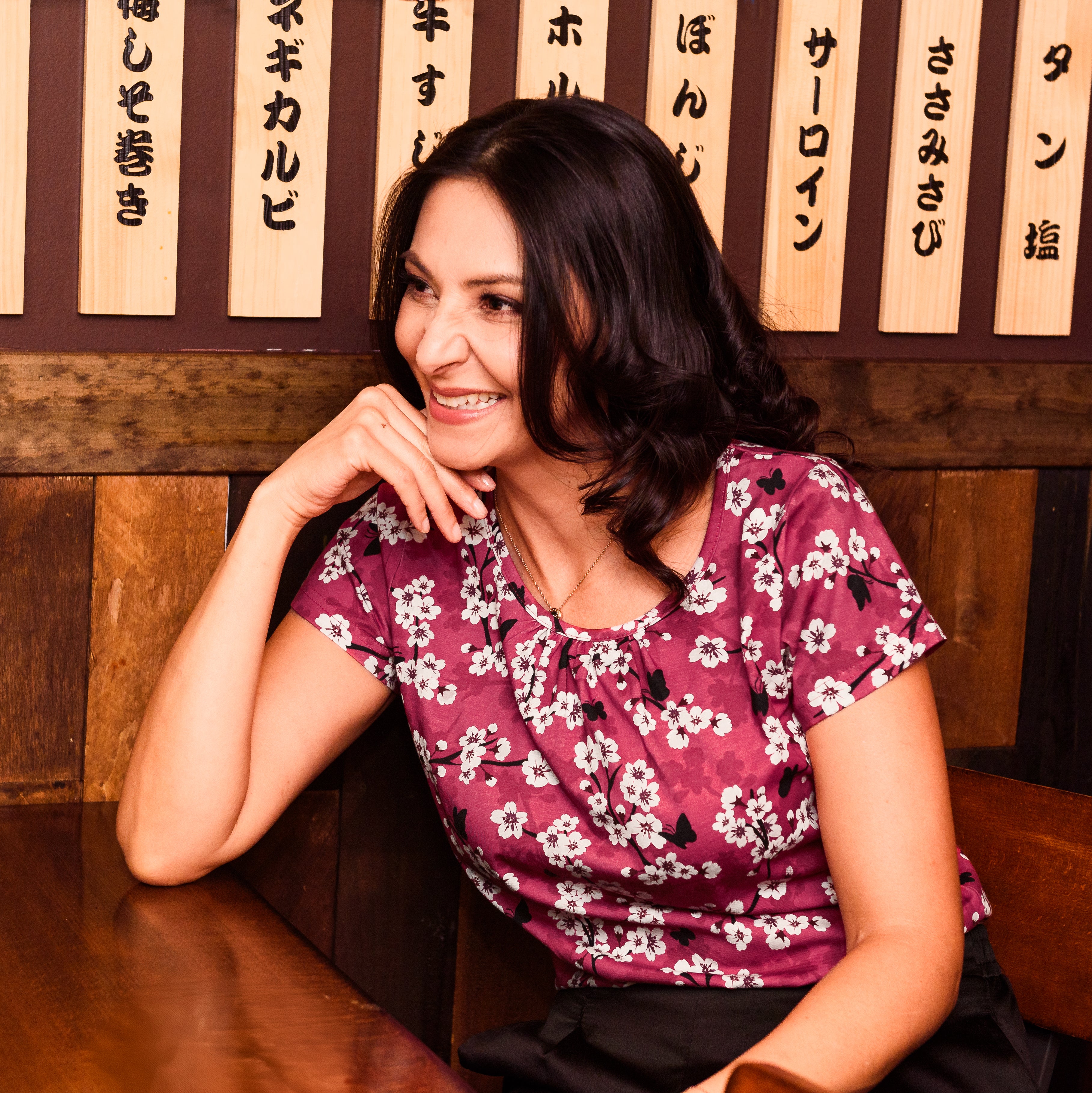 Cherry Blossoms Ida Top