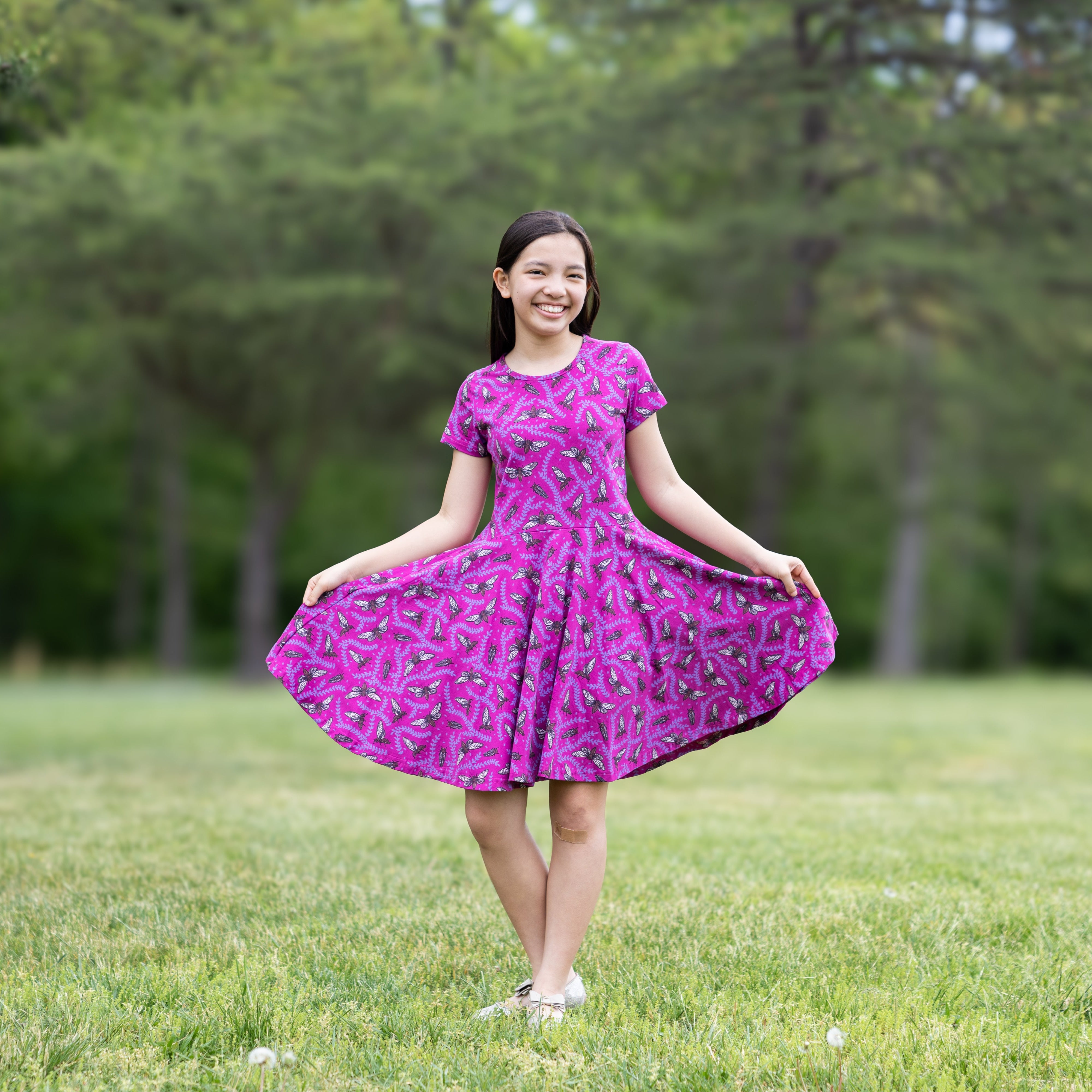 Cicadas Kids Twirl Dress