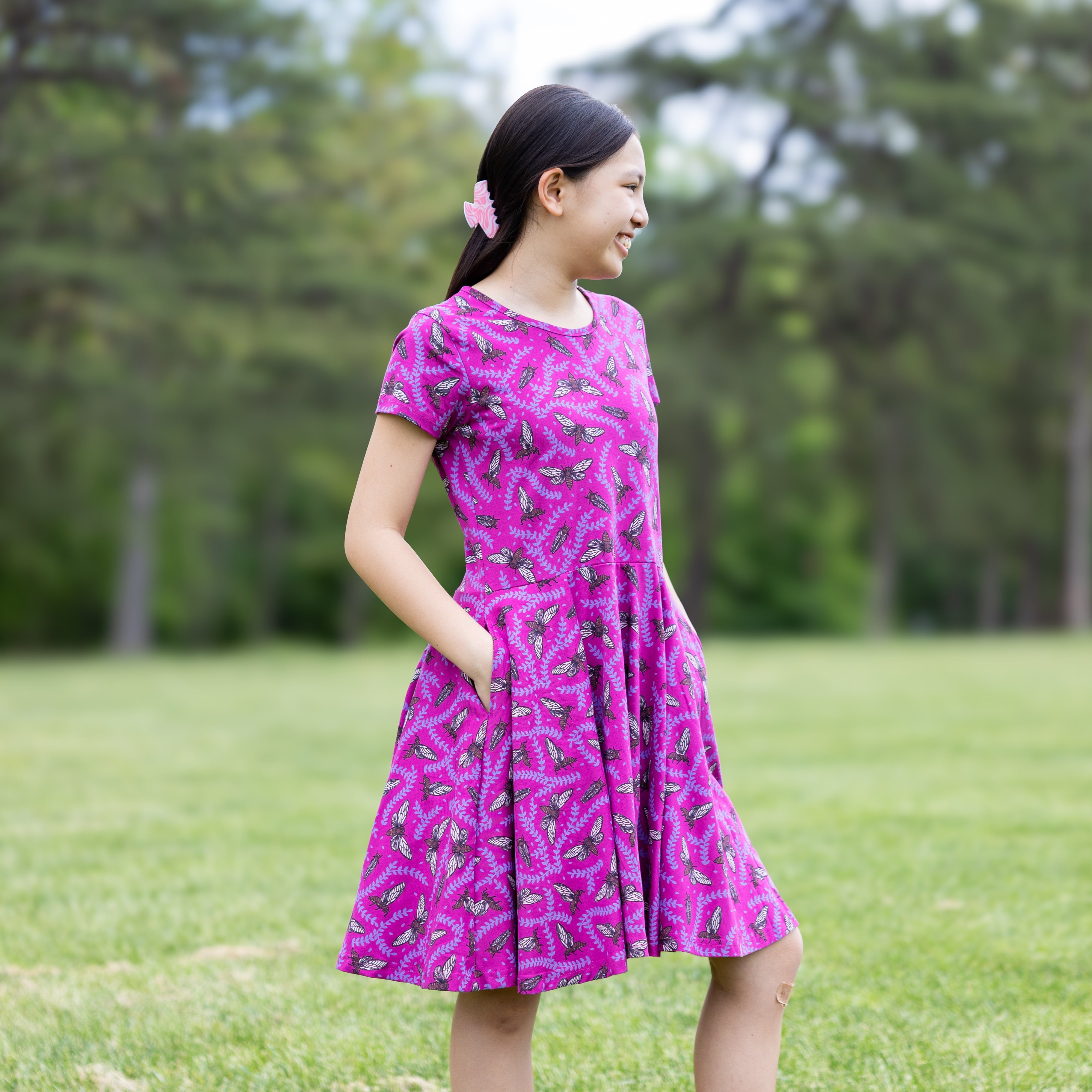Cicadas Kids Twirl Dress