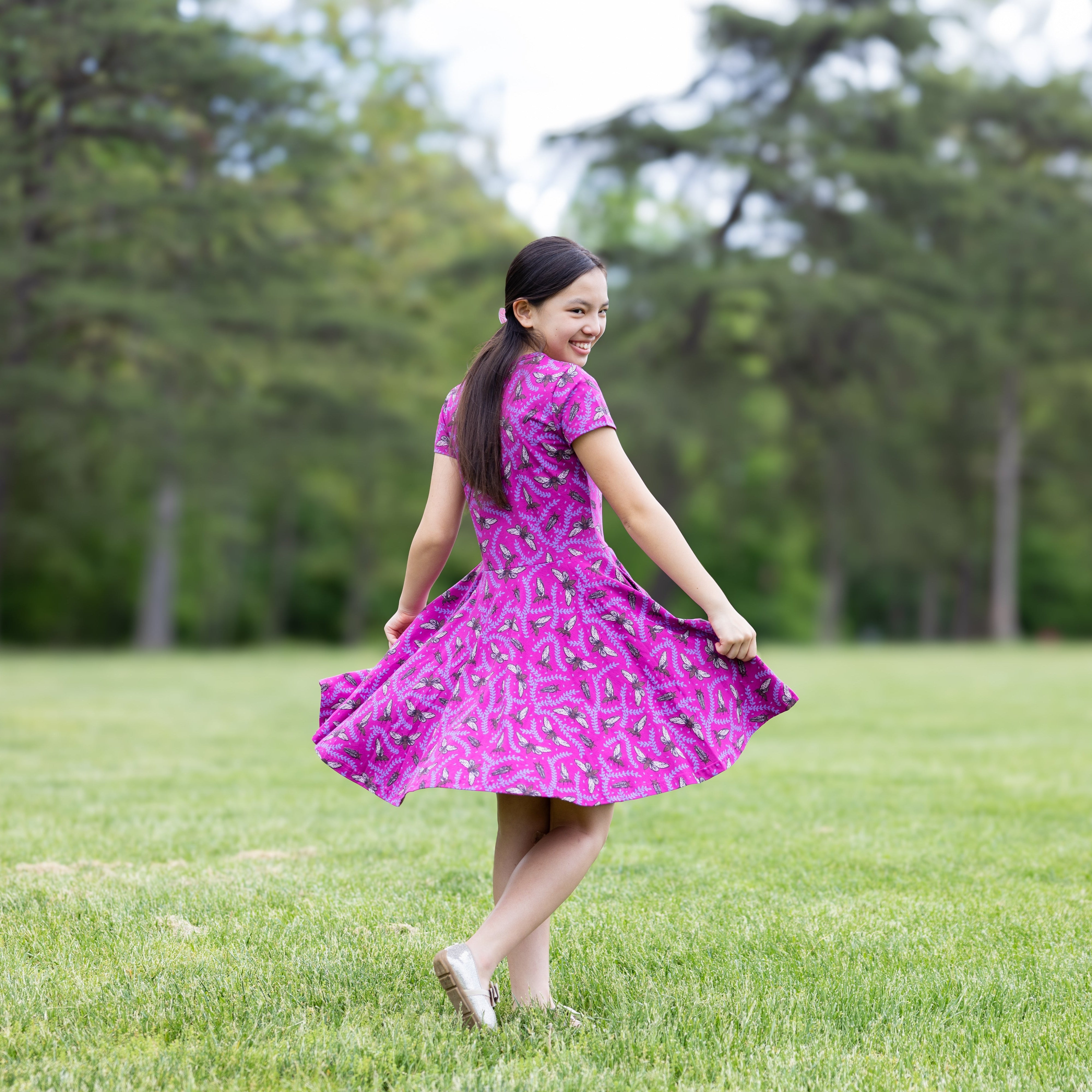 Cicadas Kids Twirl Dress