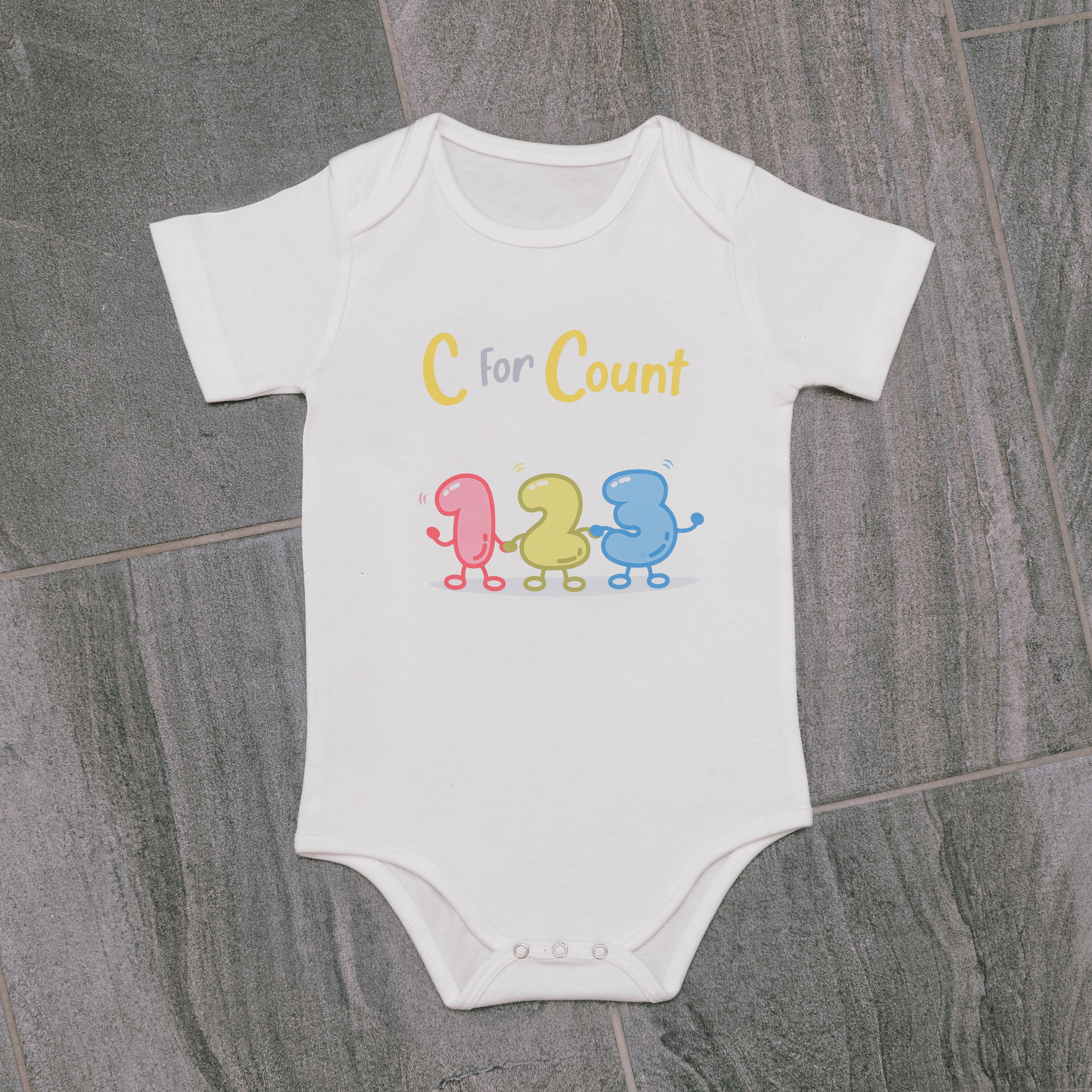 ABCs of Math Baby Bodysuits