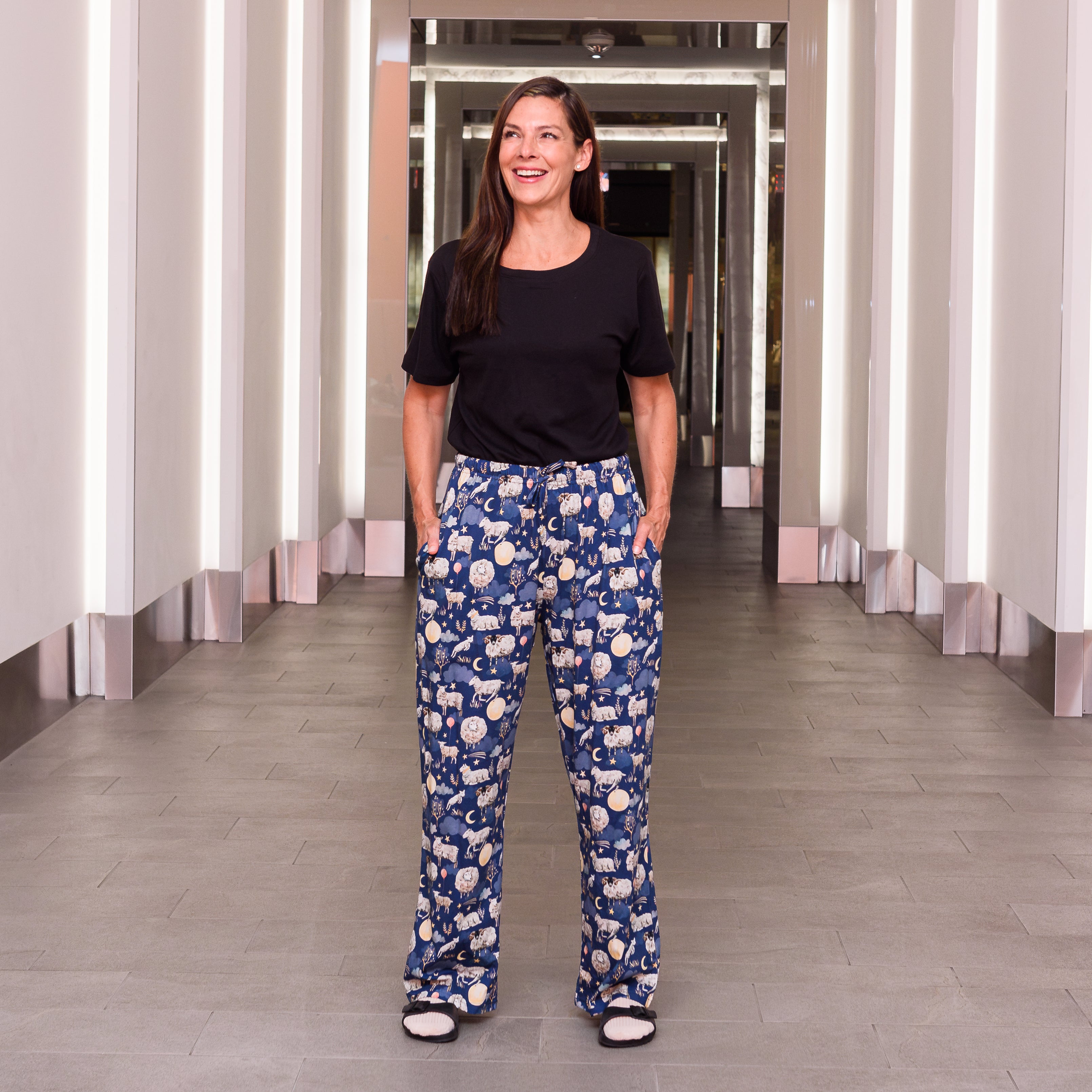 Counting Sheep Lounge Pants with Pockets