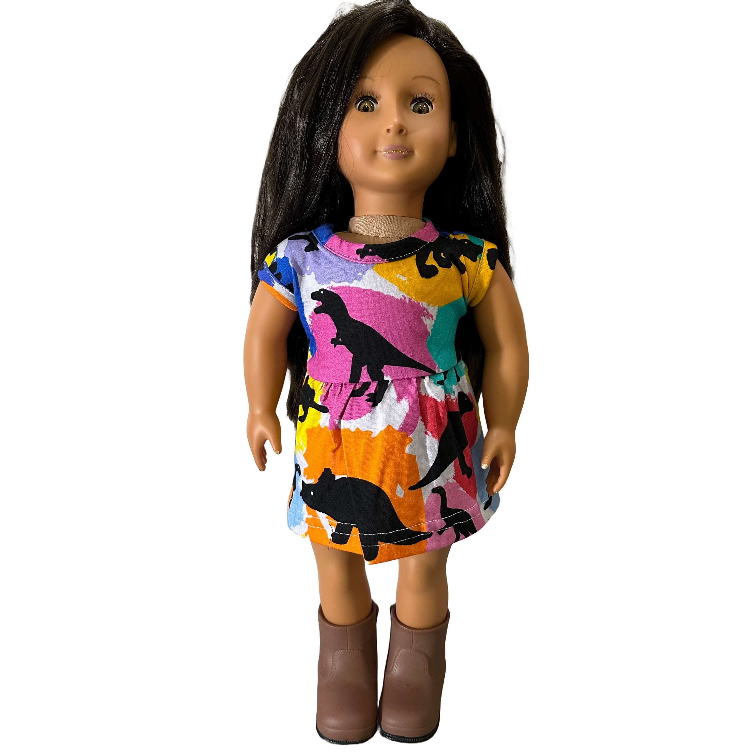 Dinosaurs & Colors Doll Dress