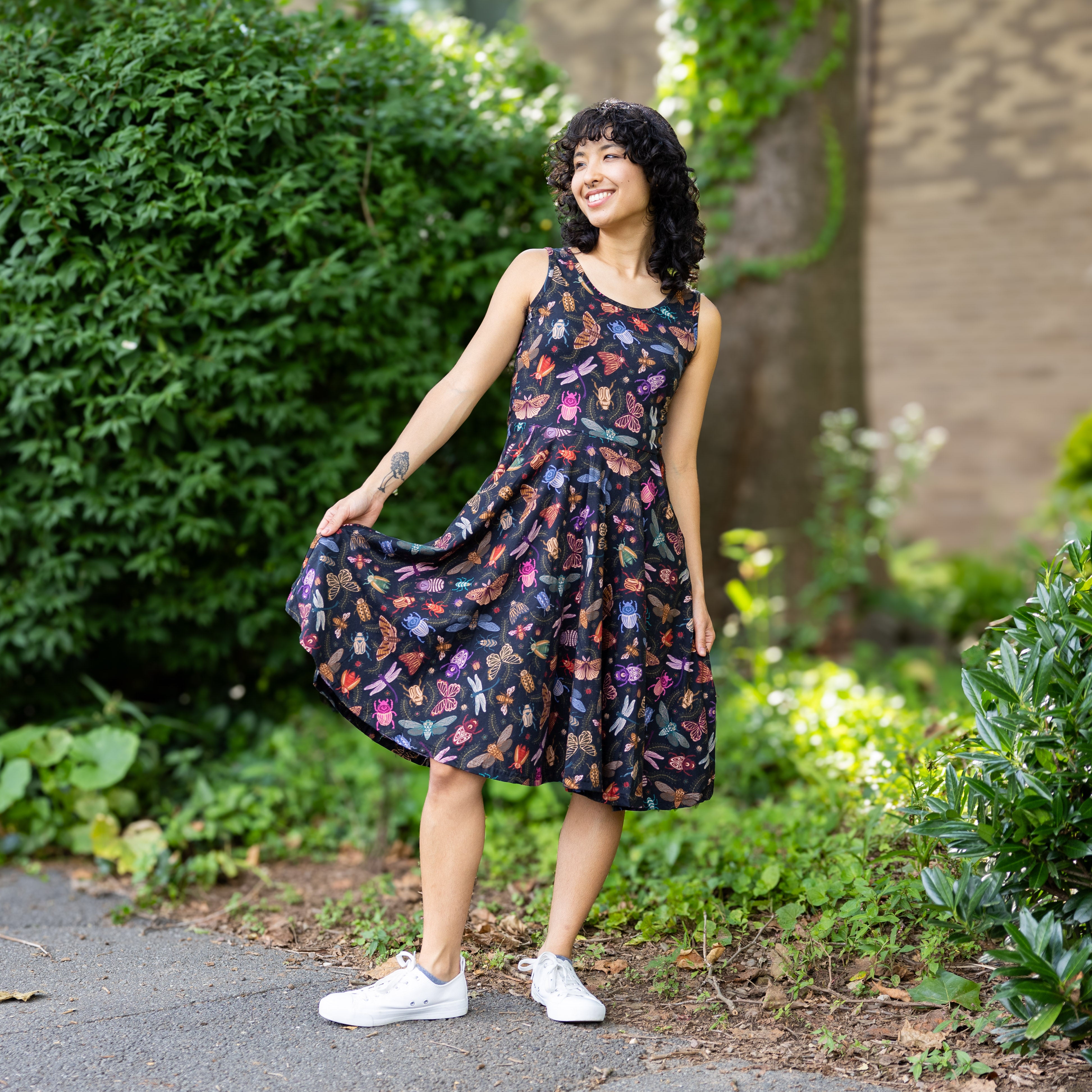 Doodle Bugs Sleeveless Twirl Dress
