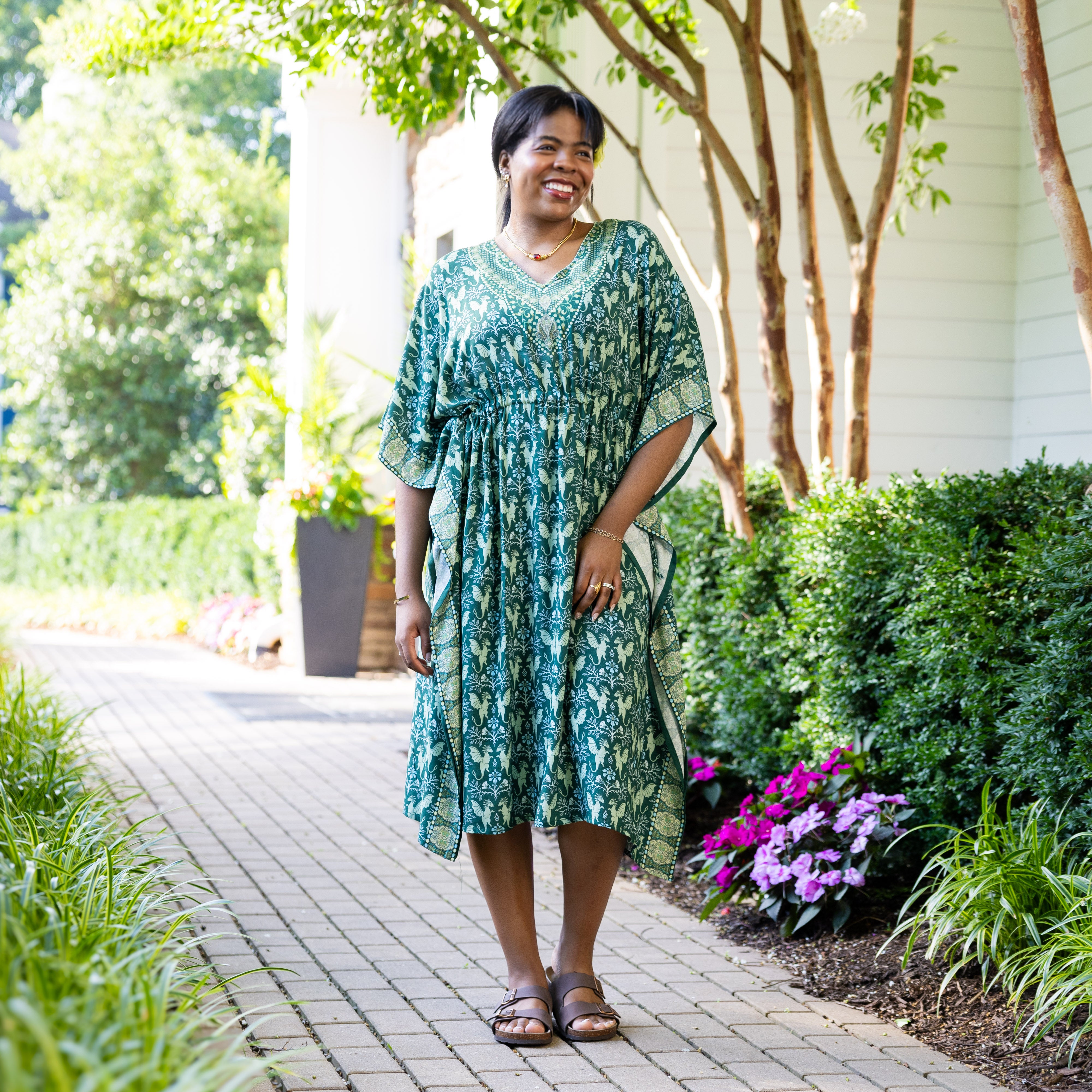 Dragons Damask Kaftan