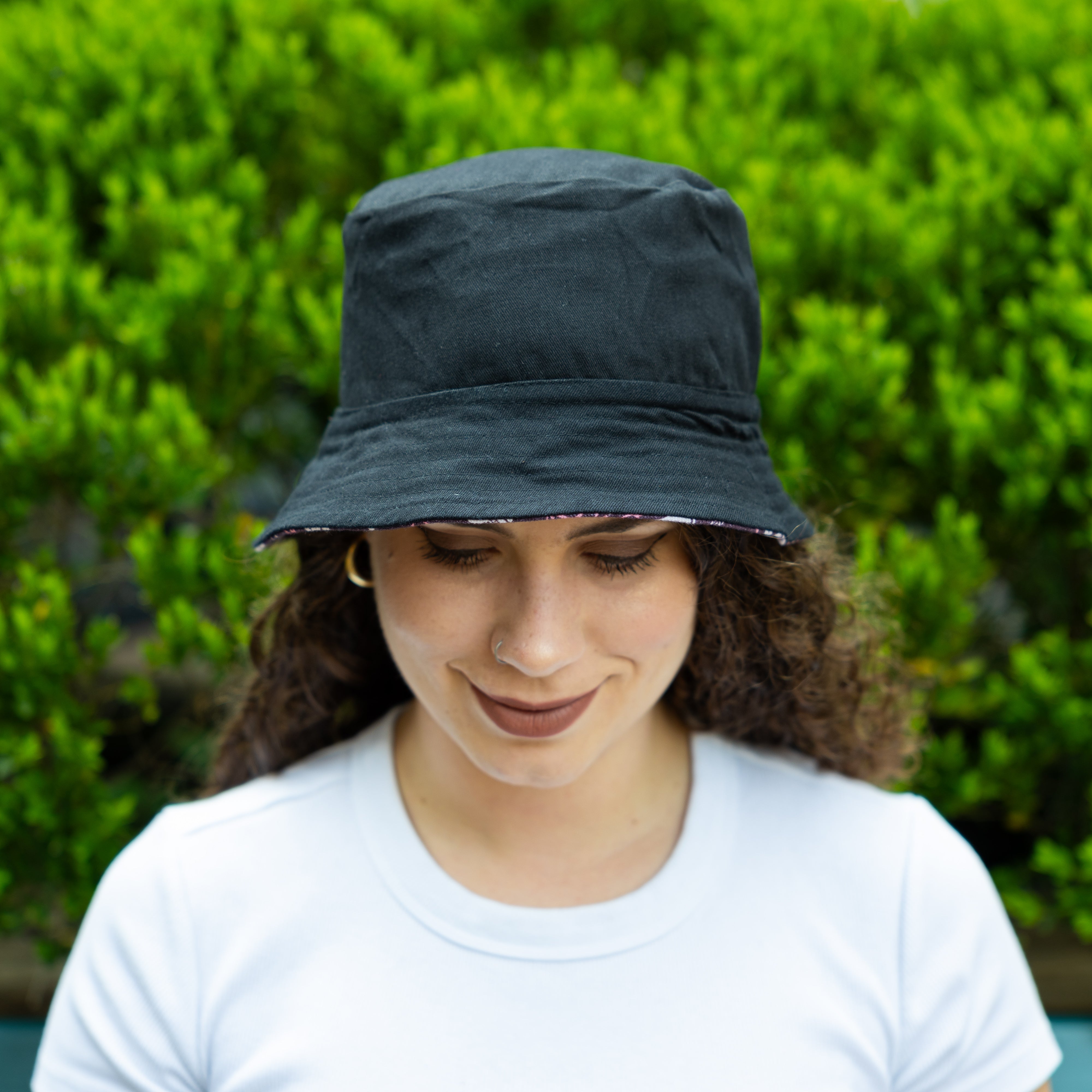 Dragons Damask Ruby Reversible Bucket Hat