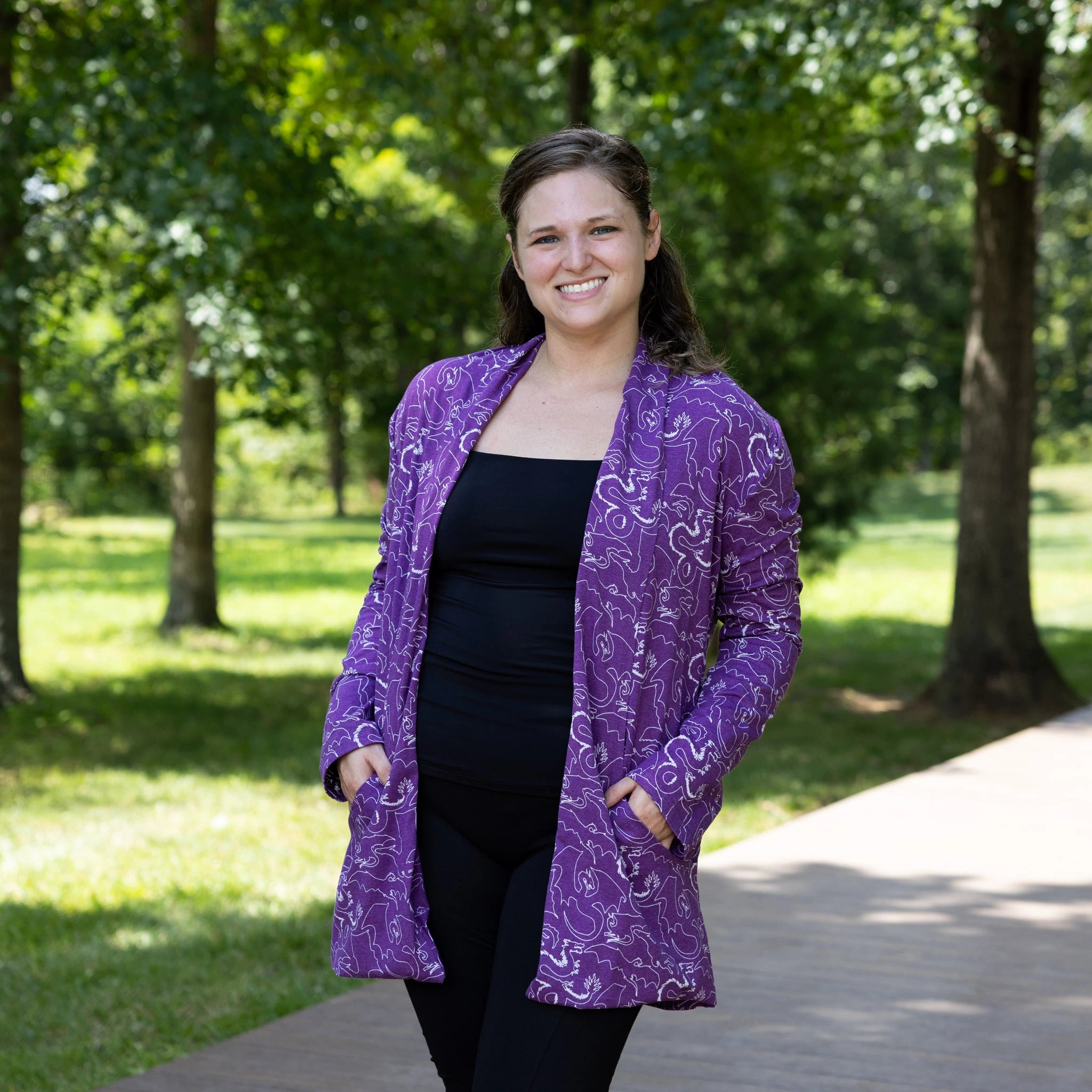 Dragons Burnout Cardigan