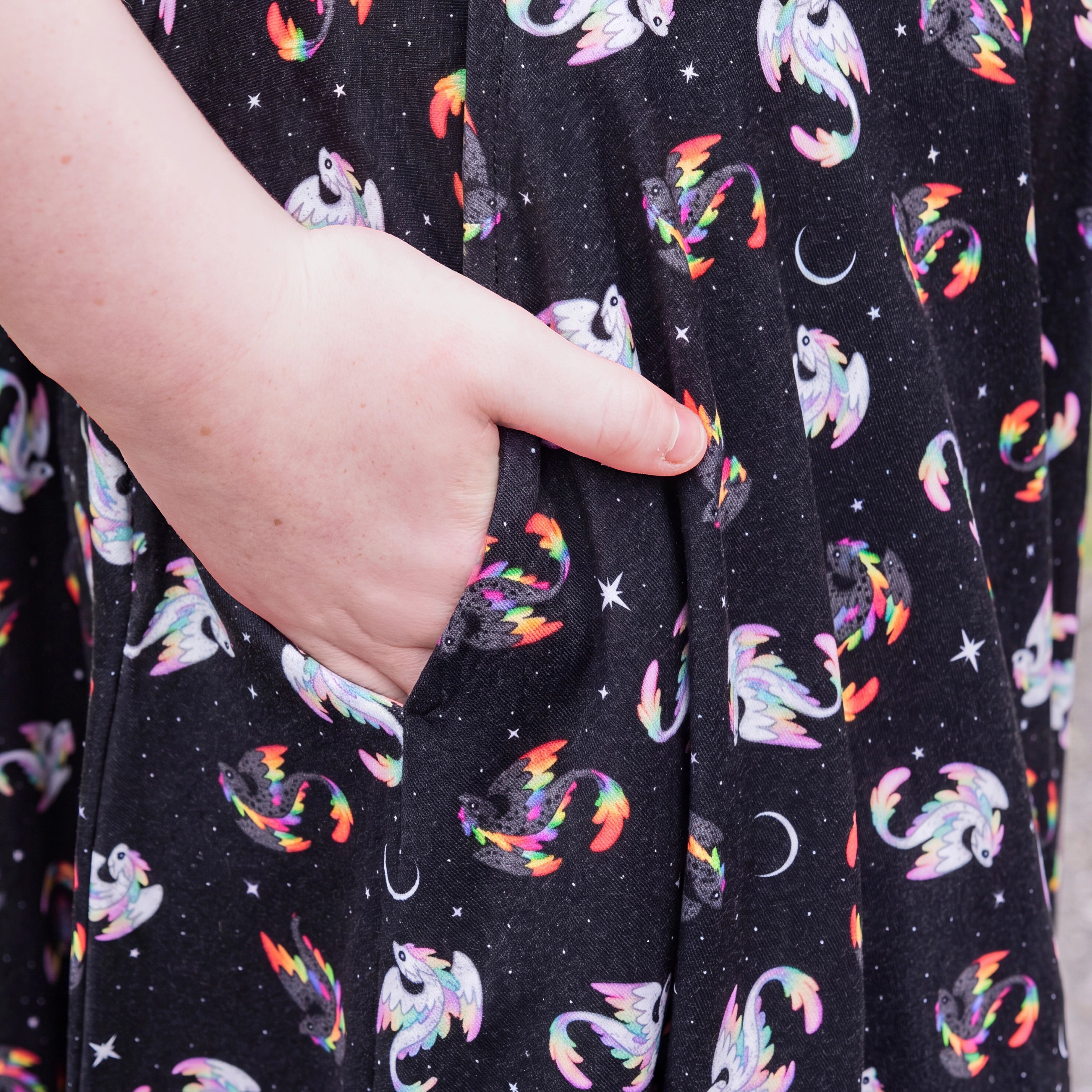 Dragons Zen & Harmony Kids Twirl Dress with Pockets