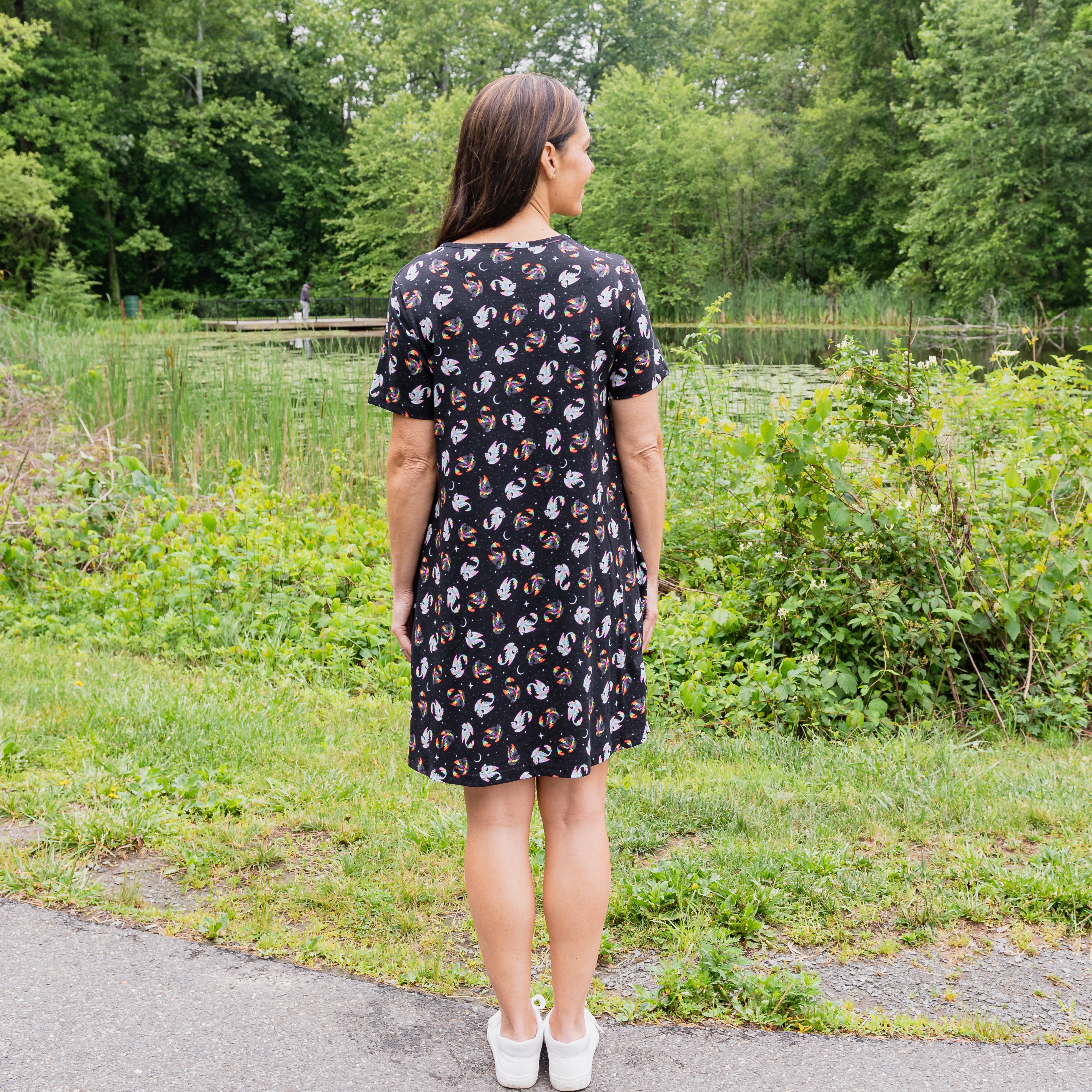 Dragons Zen & Harmony Long Tunic with Pockets