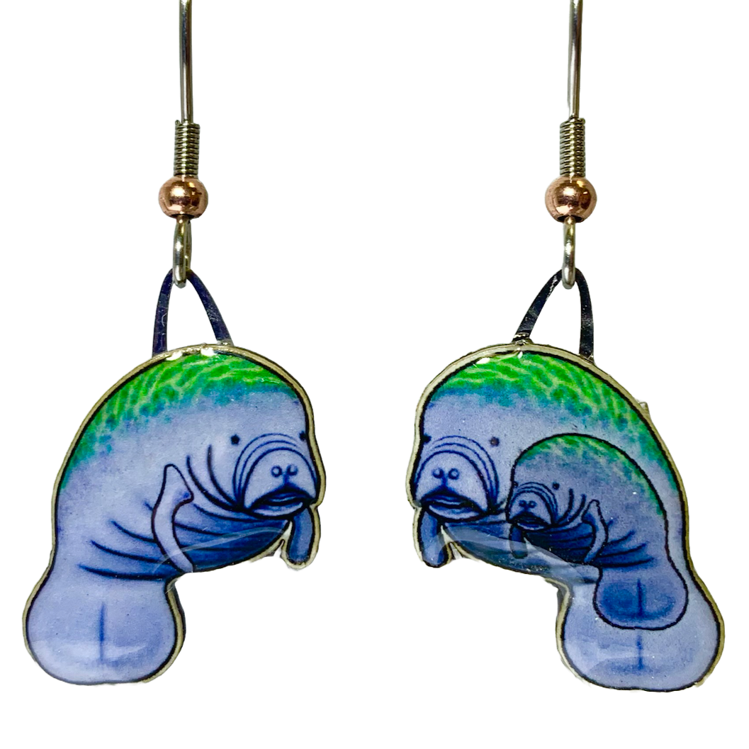 Manatees Earrings