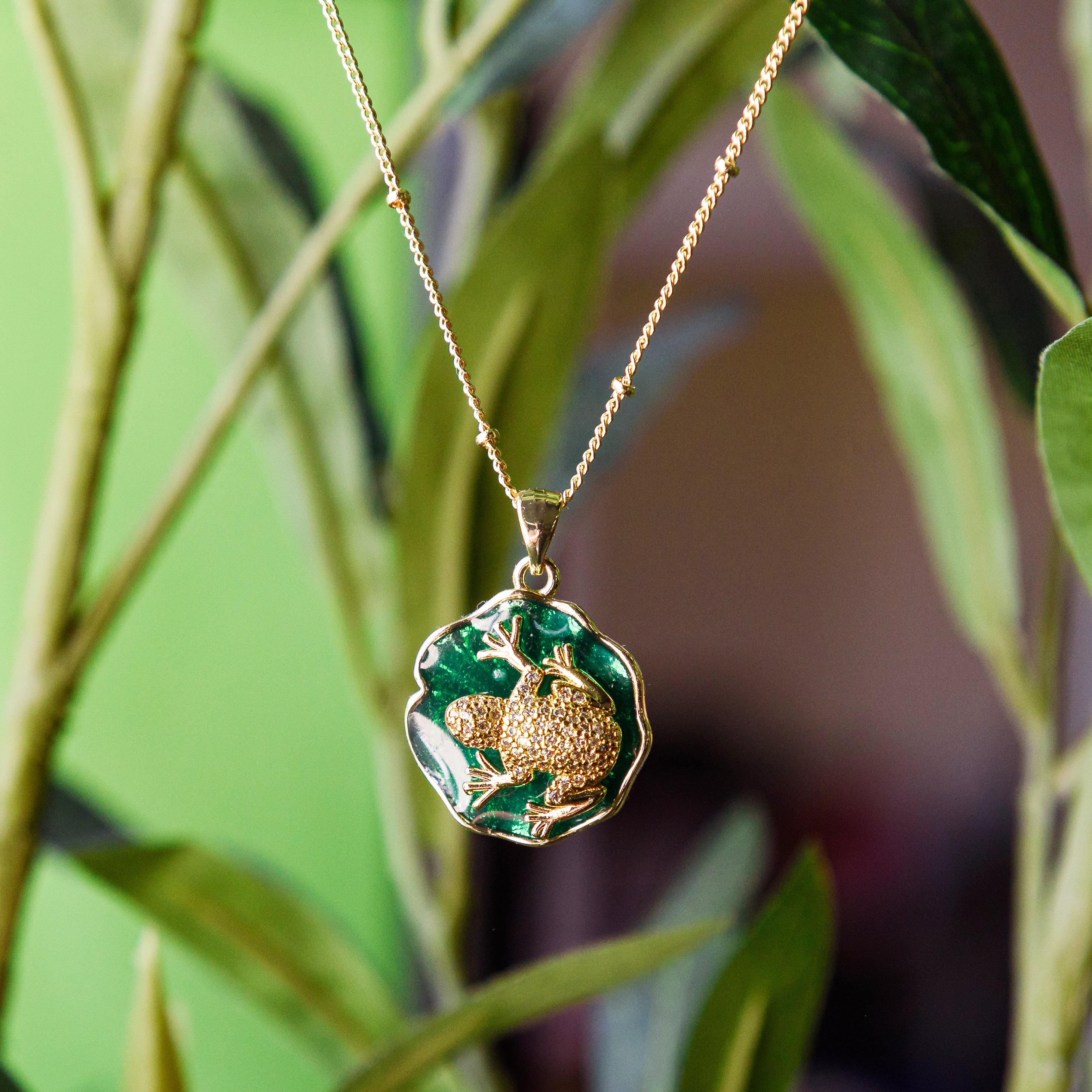 Ribbit Necklace